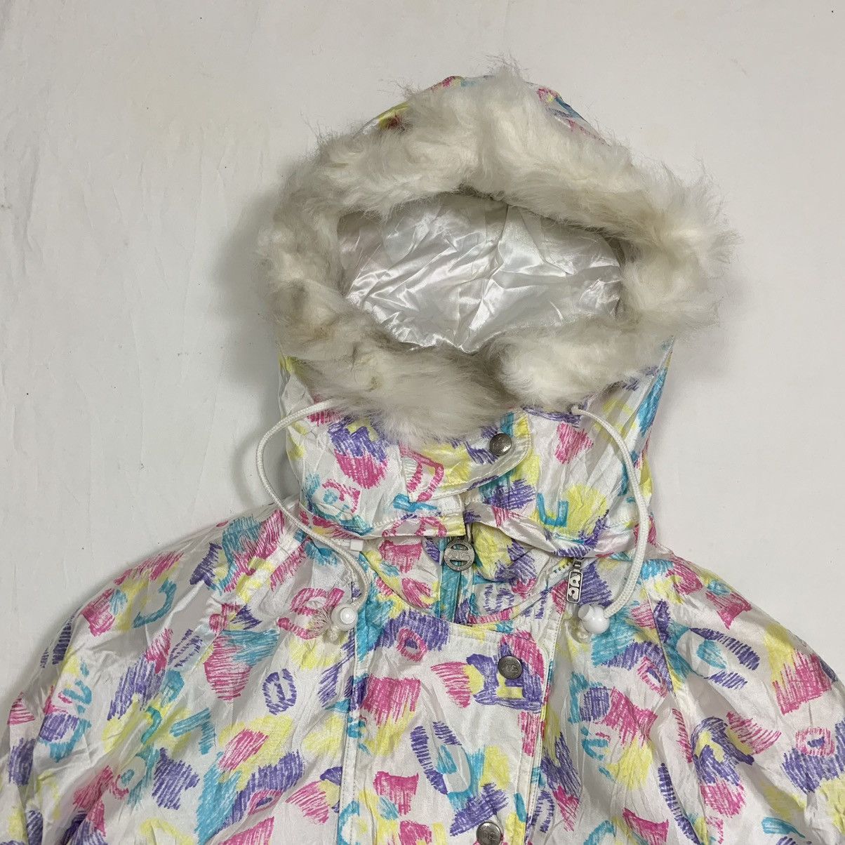 Courreges Vintage Courreges Paris Over Print Ski Jacket Size M / US 6-8 / IT 42-44 - 3 Thumbnail