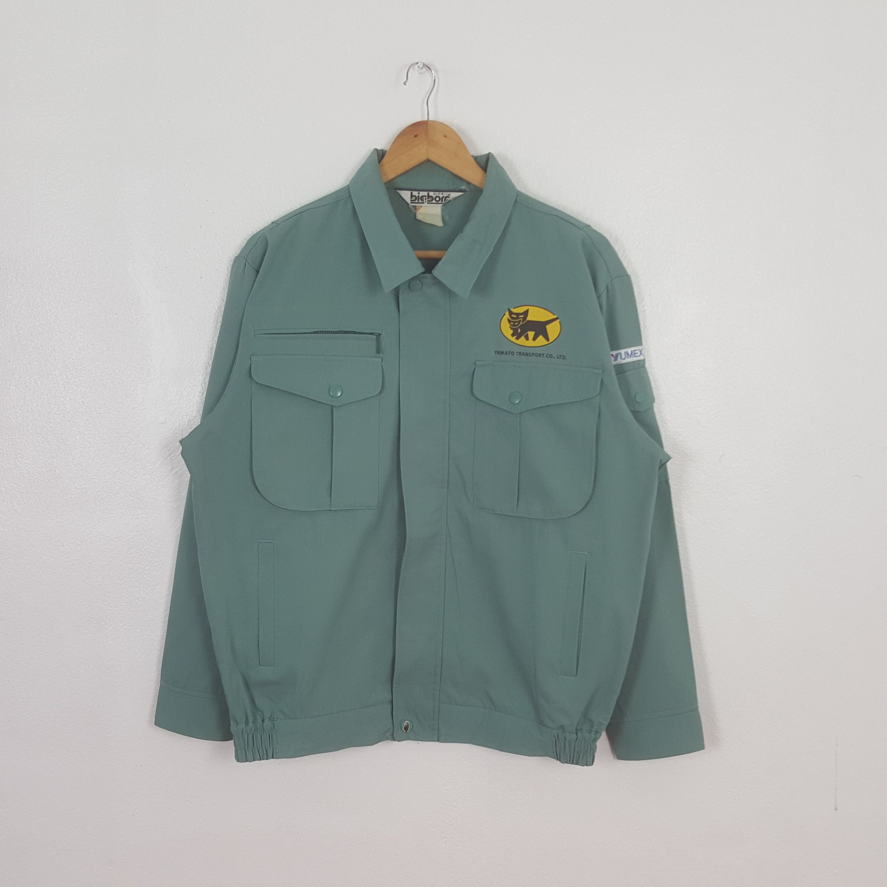 Japanese Brand Vintage Yamato Transport Japanese Brand Work Jacket C320N12 Size US L / EU 52-54 / 3 - 3 Thumbnail
