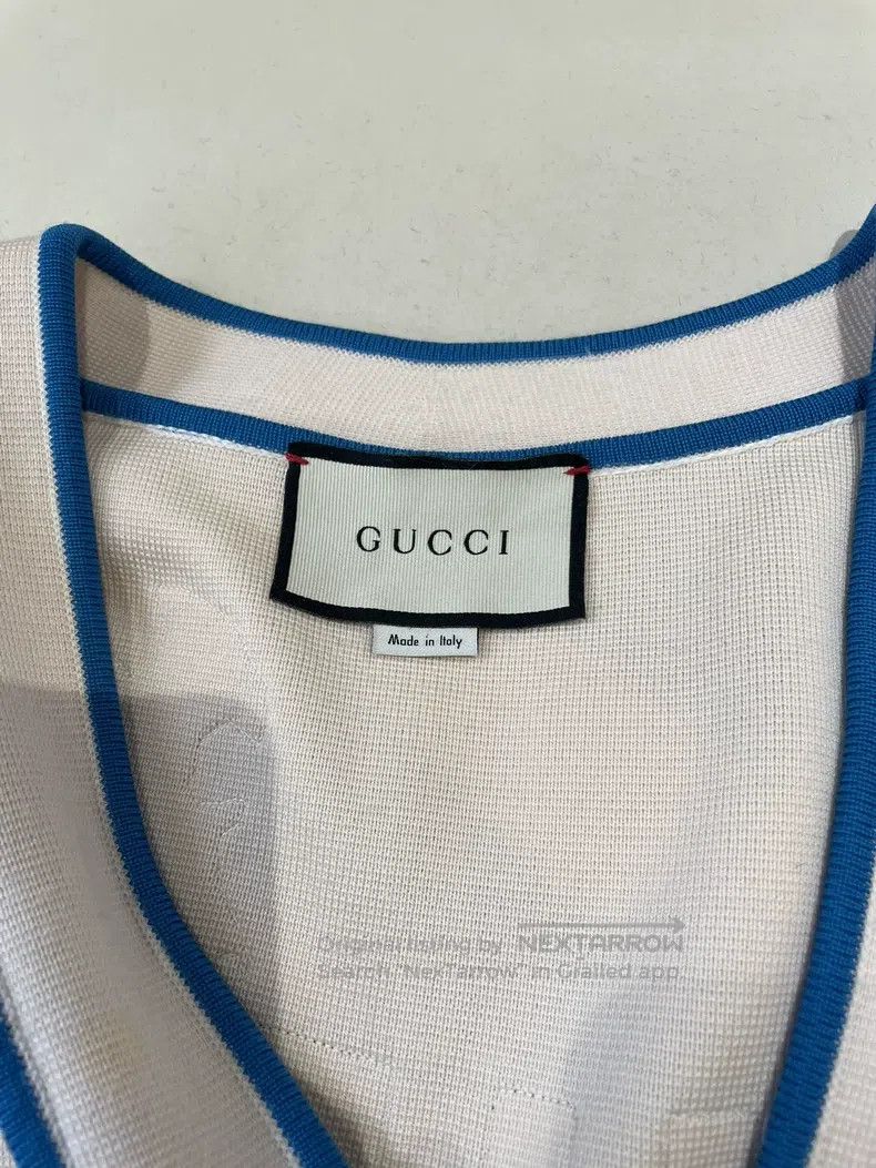 Gucci Gucci Blue and white striped cardigan coat Size XS / US 0-2 / IT 36-38 - 5 Thumbnail