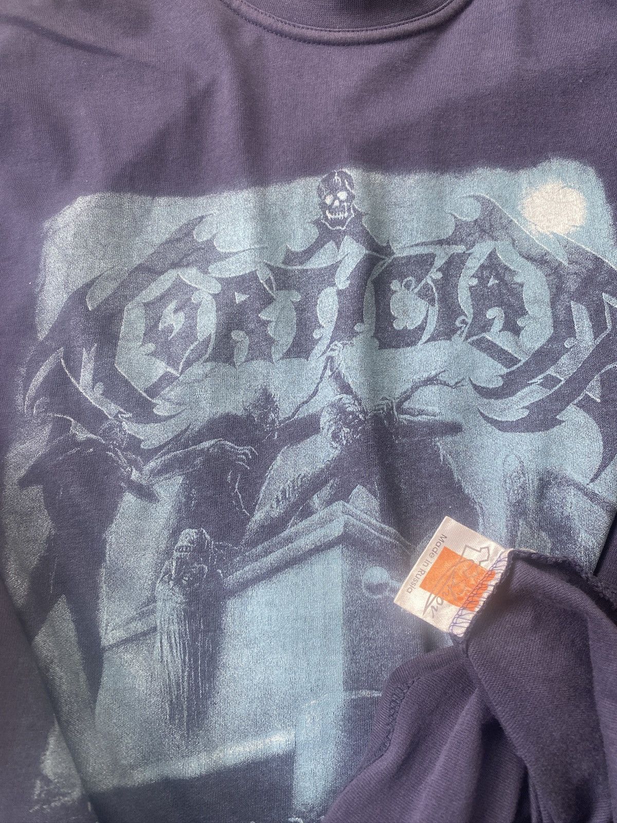 Band Tees Vintage Rare Mortician Zombie Apocalypse Metal Band Tee Size US L / EU 52-54 / 3 - 3 Thumbnail