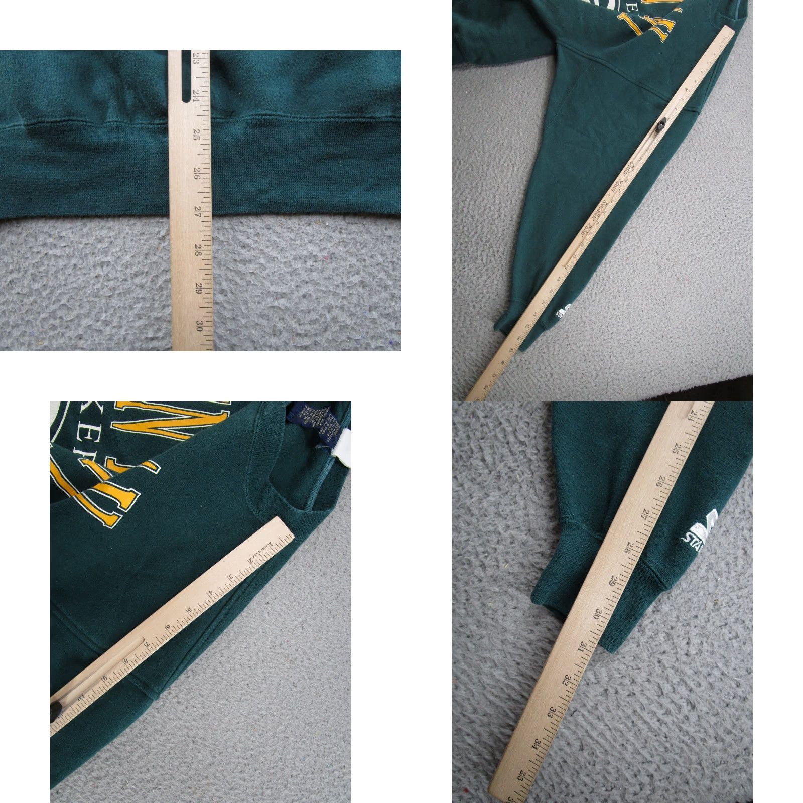 Starter VINTAGE Starter Green Bay Packers Sweatshirt Crewneck L Men Green 90s Sports 1996 Pullover Hoodie Size US L / EU 52-54 / 3 - 8 Thumbnail