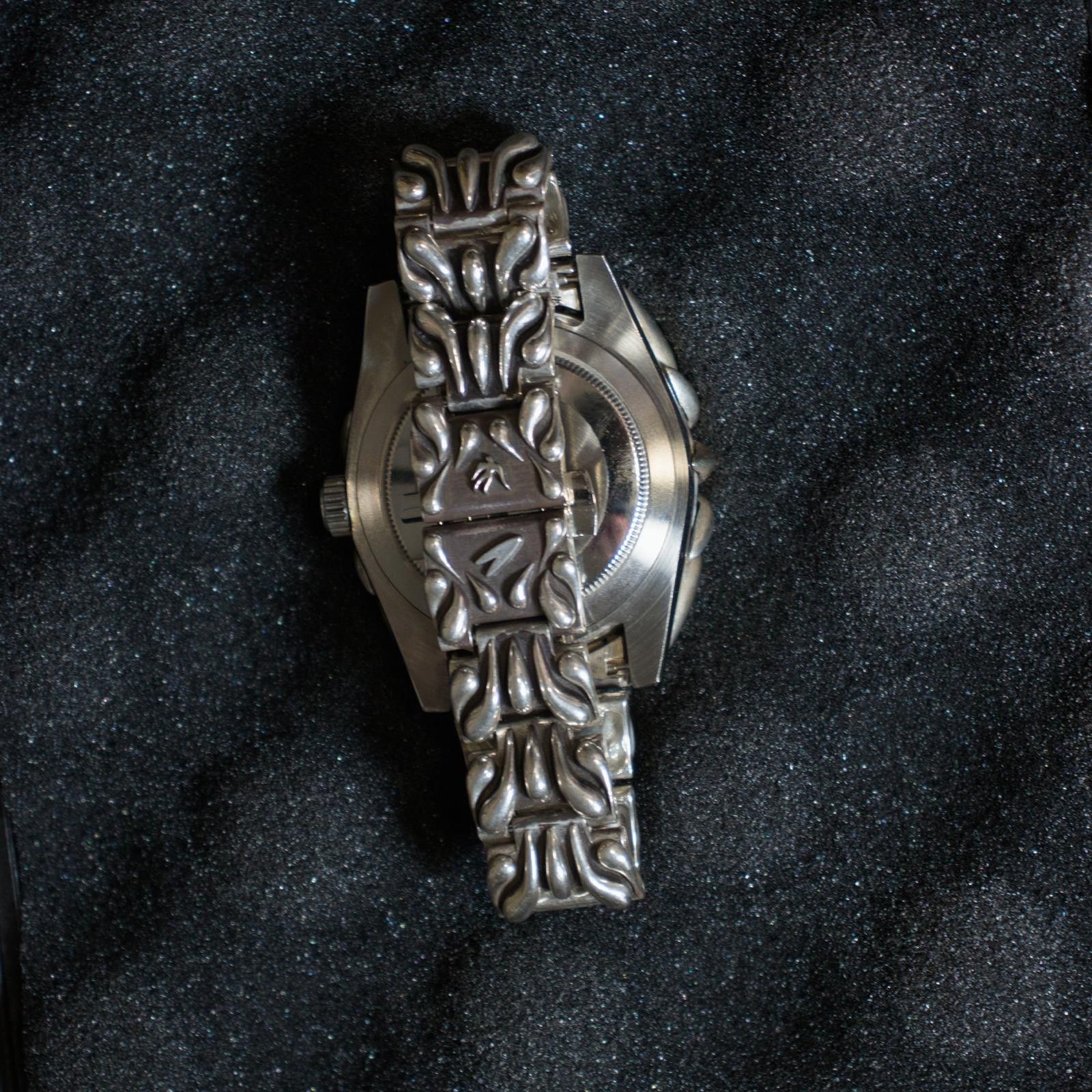 Alabaster Industries Alabaster Industries Black Spiderweb Silver Watch Size ONE SIZE - 5 Thumbnail