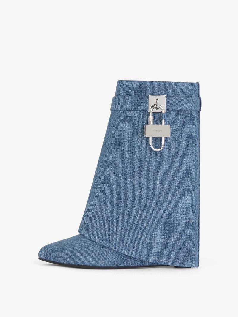 Givenchy o1w1db10126 Boots in Blue Size US 10 / IT 40 - 3 Thumbnail