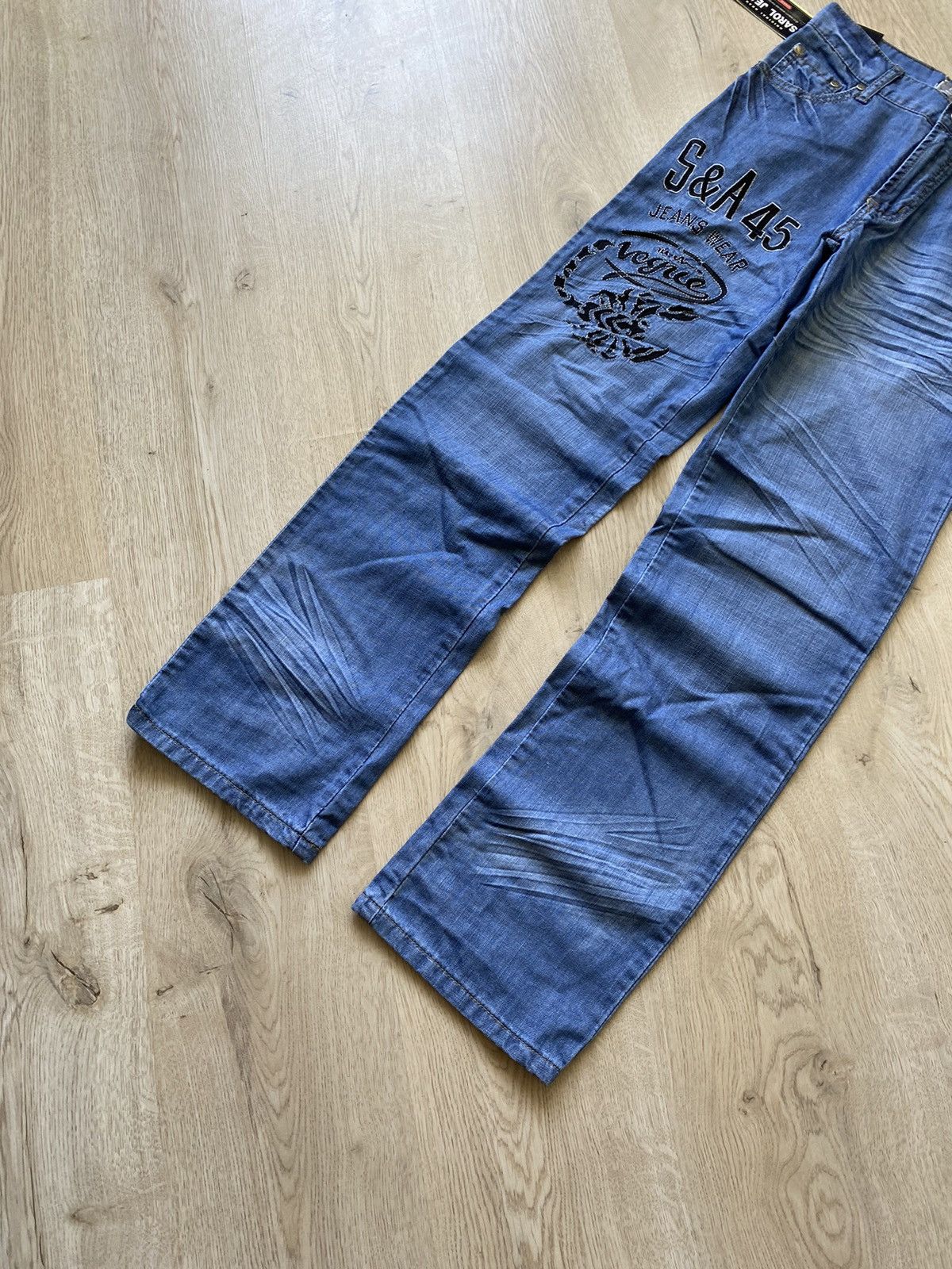 Hysteric Glamour × If Six Was Nine × Vintage Vintage Diesel Style Jeans Big Logo Japanese Scorpion Y2K Size US 30 / EU 46 - 2 Thumbnail