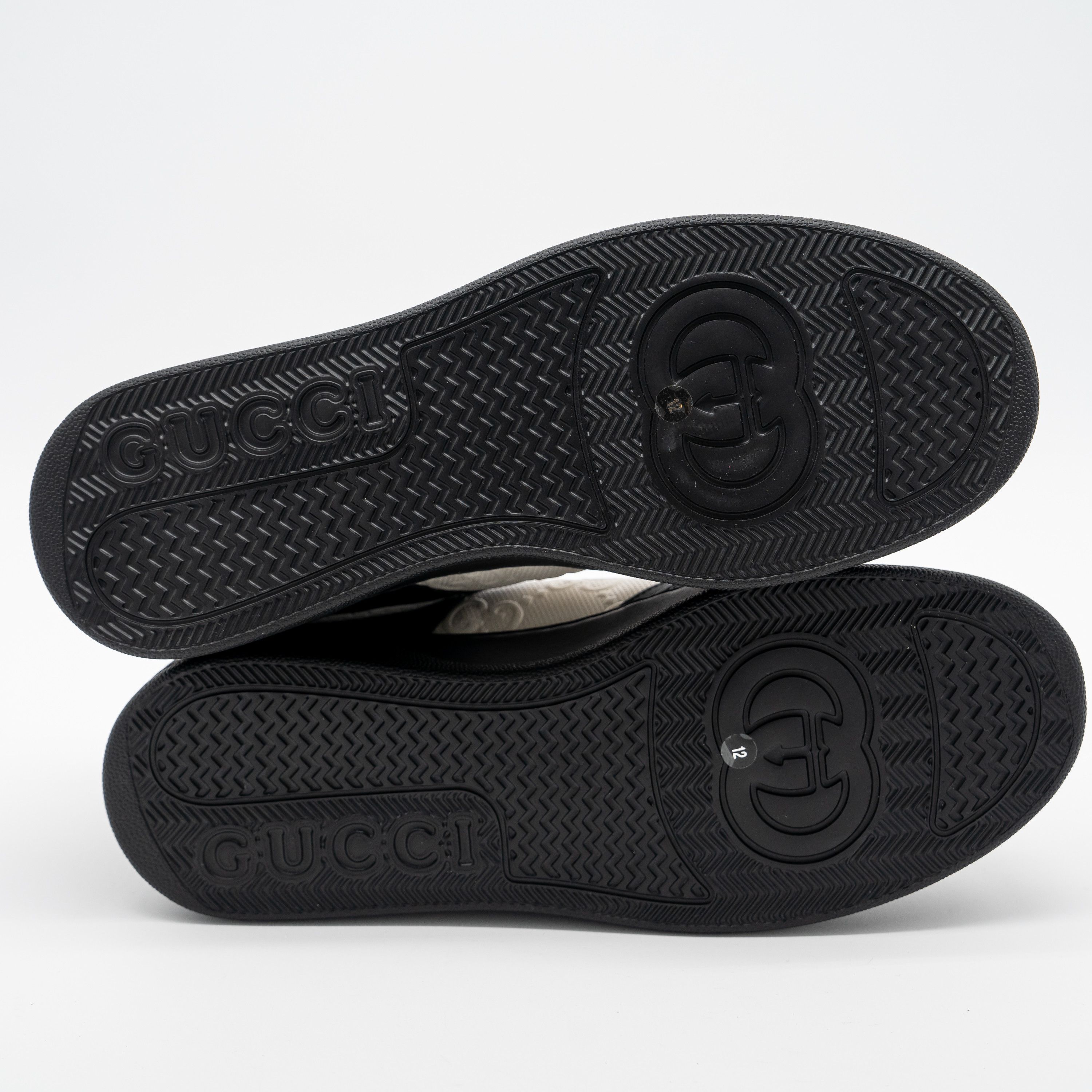 Gucci Size 12 G 12.5 US Gucci GG Chunky B Sneakers Black White GG Size US 12.5 / EU 45-46 - 6 Thumbnail
