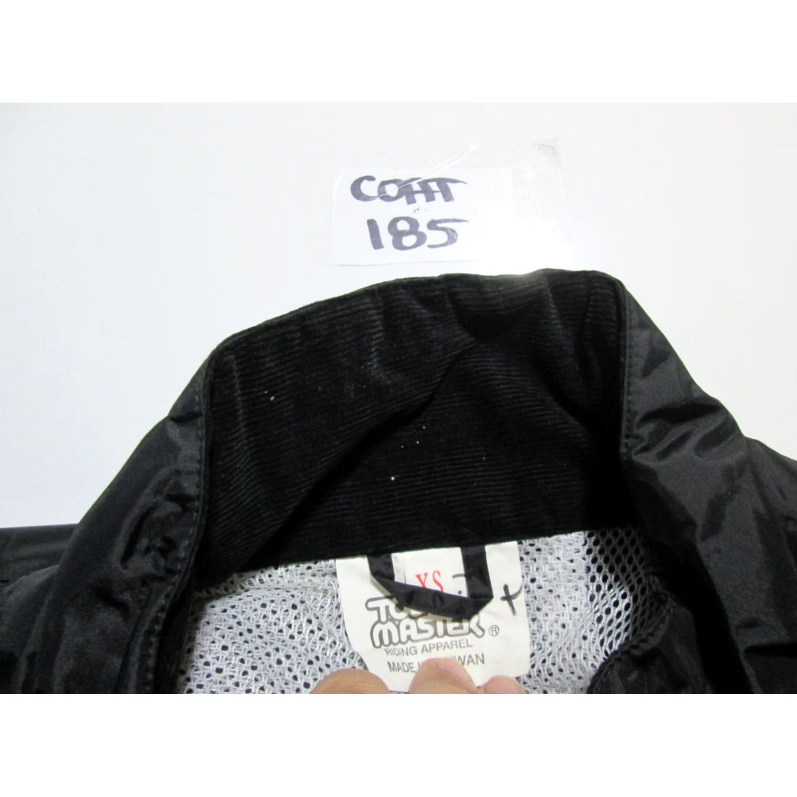 Vintage Tour Master Womens Windbreaker Jacket XS Black Outerwear Size XS / US 0-2 / IT 36-38 - 7 Thumbnail