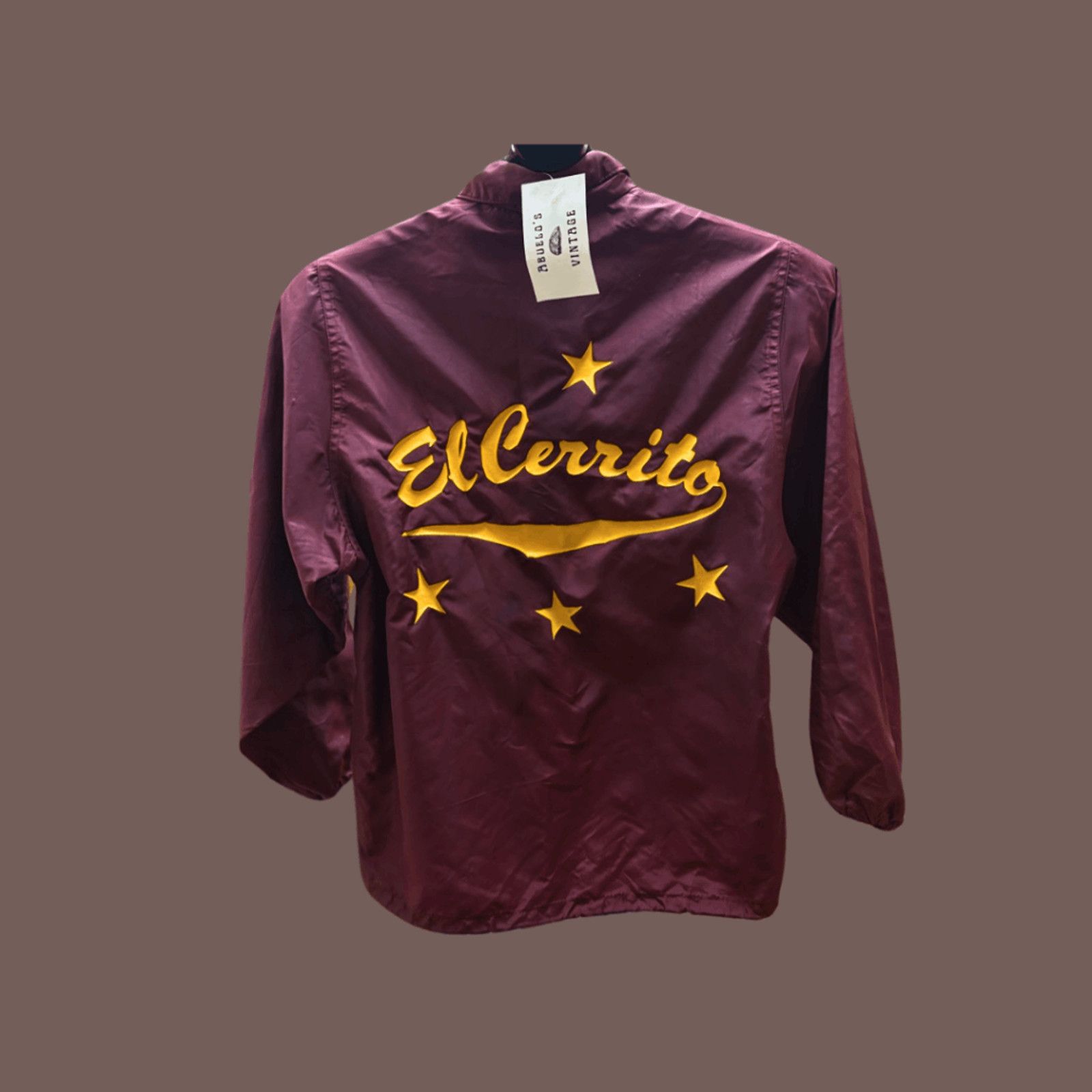 Dunbrooke VTG Coach Jacket | Dunbrooke Maroon El Cerrito 60s Athletic Size US S / EU 44-46 / 1 - 1 Thumbnail