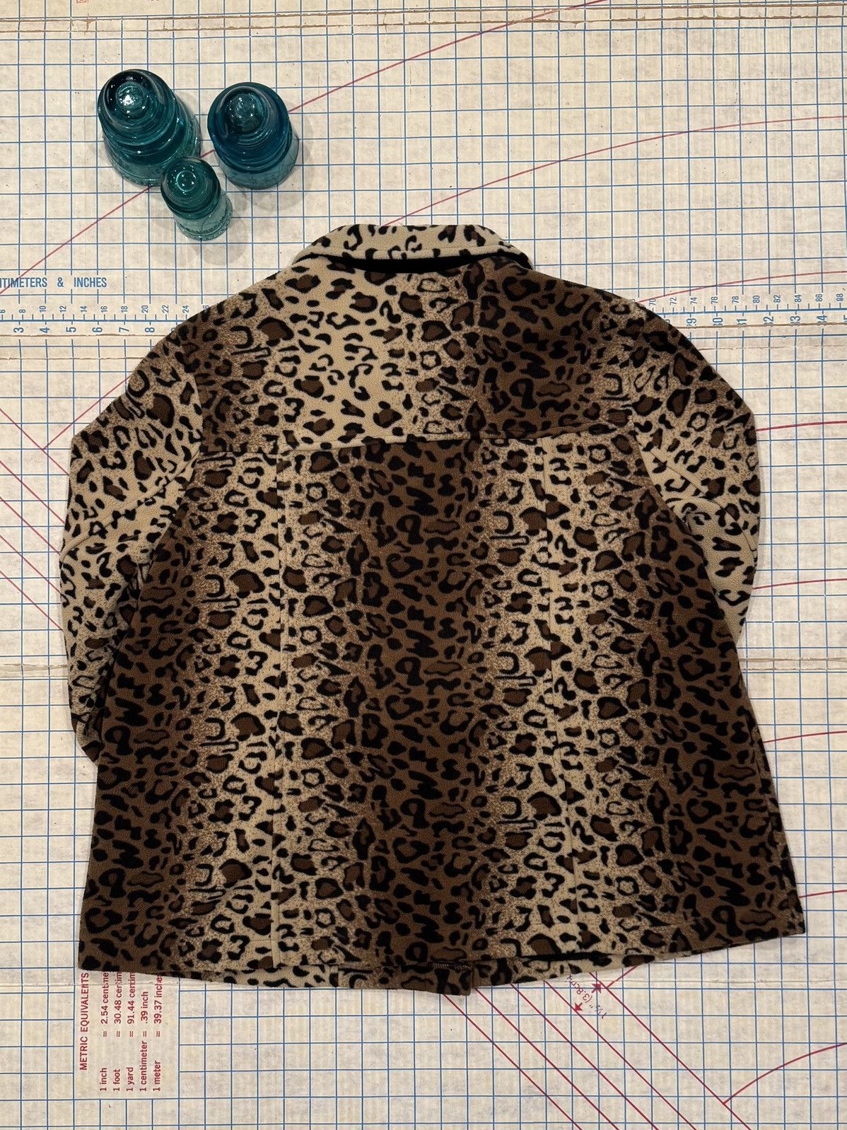 Vintage Vintage Carroll Reed Leopard Print Fleece Jacket Fits W - XL Size XL / US 12-14 / IT 48-50 - 9 Thumbnail