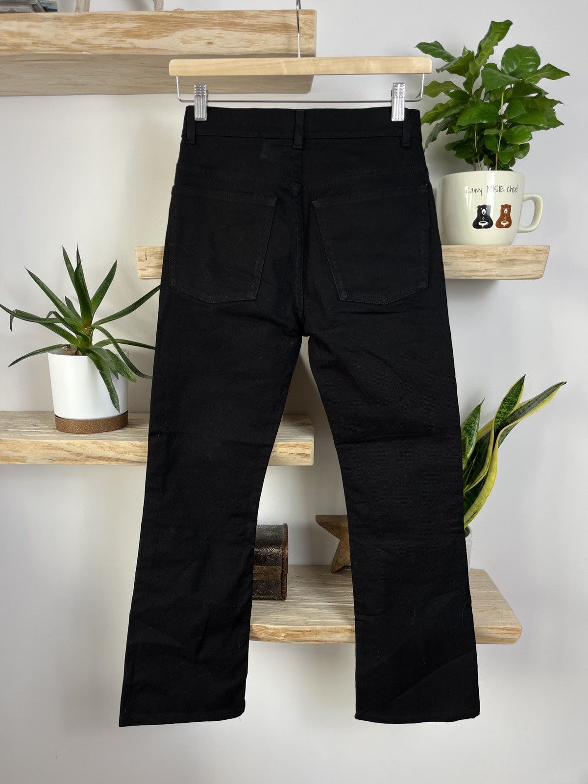 Acne Studios Acne Studios flared jeans Avantgarde Gothic Vintage Washed Size 27" / US 4 / IT 40 - 2 Thumbnail