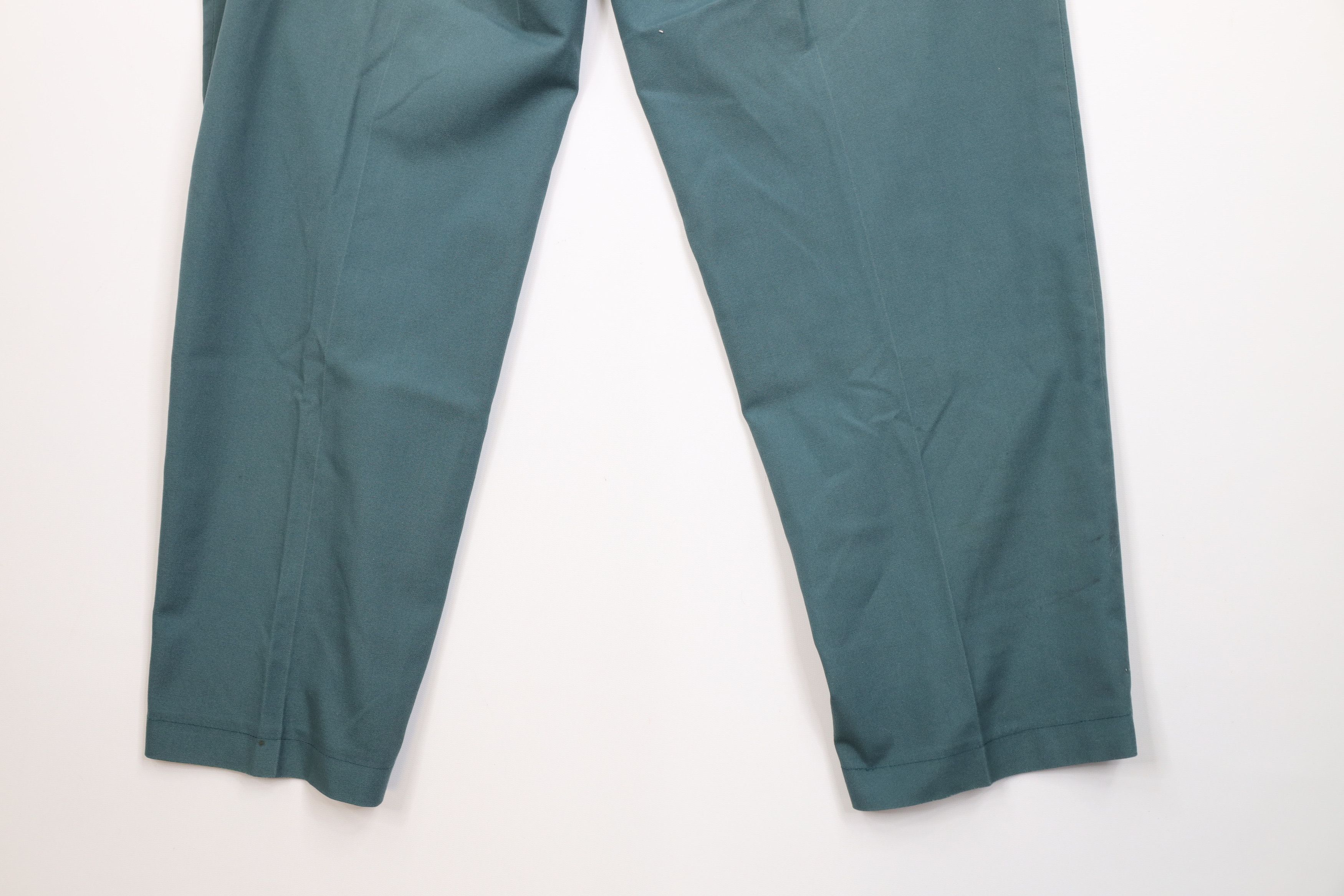 Big Mac Vintage 60s 70s Big Mac Workwear Mechanic Pants Green USA Size US 36 / EU 52 - 14 Thumbnail
