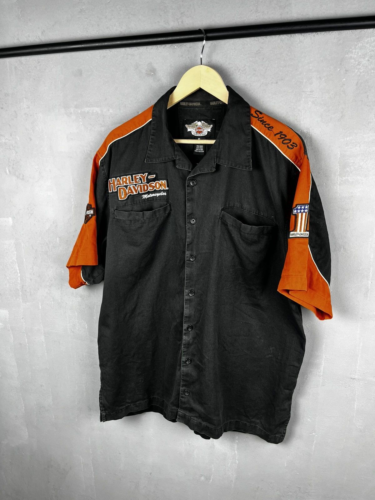 Harley Davidson Harley Davidson racing usa shirt Size US XL / EU 56 / 4 - 10 Thumbnail