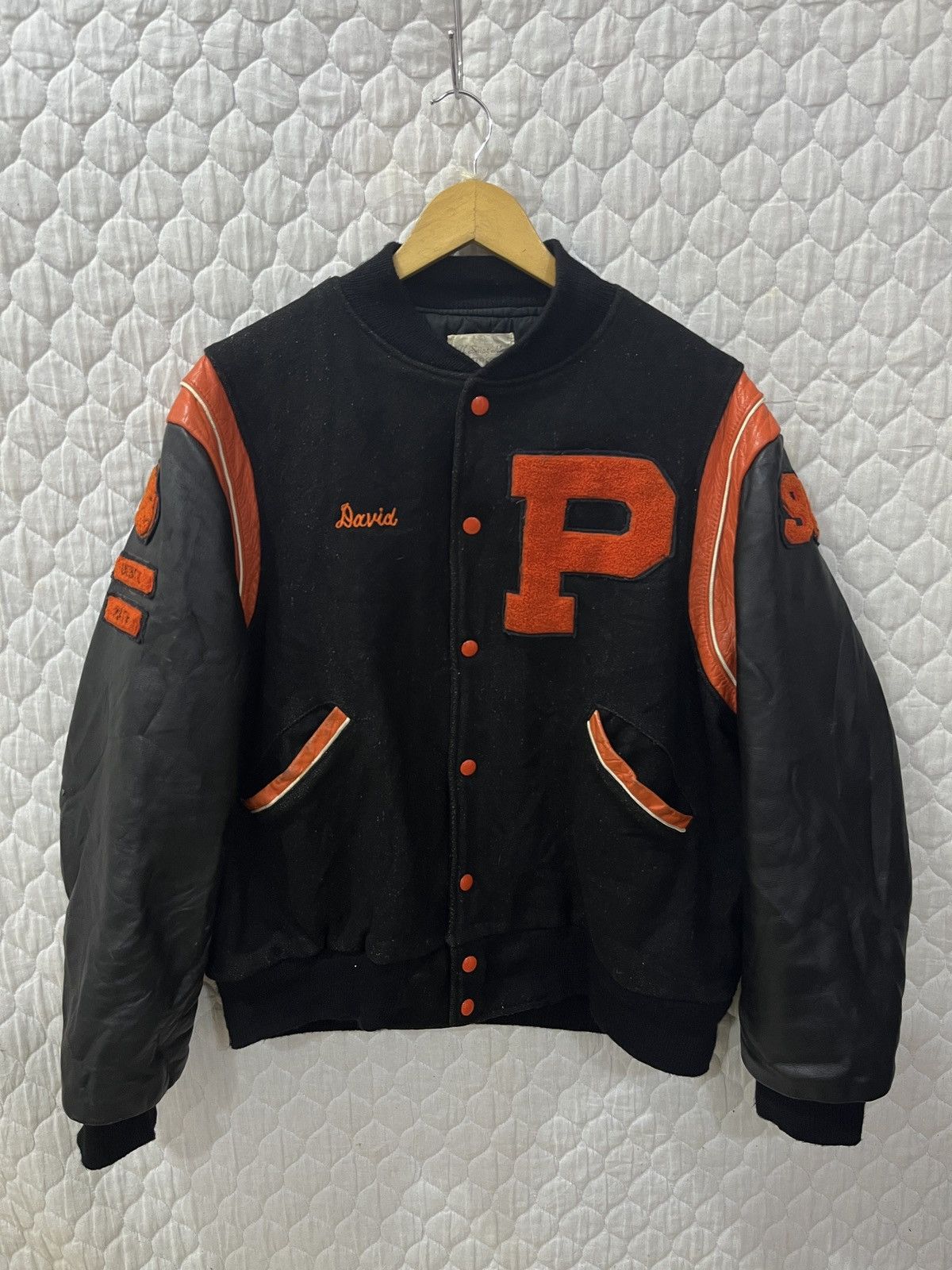 Vintage (Zzzz)🔥🔥STEALS BILL SAINT MANE SPORTING GOOD VARSITY JACKET Size US L / EU 52-54 / 3 - 2 Thumbnail