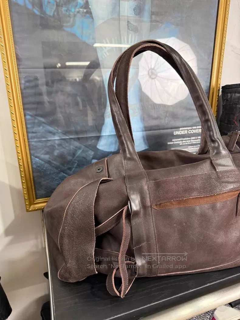 Yohji Yamamoto Yohji Yamamoto Large Boston Deconstructed Tote Bag Size ONE SIZE - 2 Thumbnail