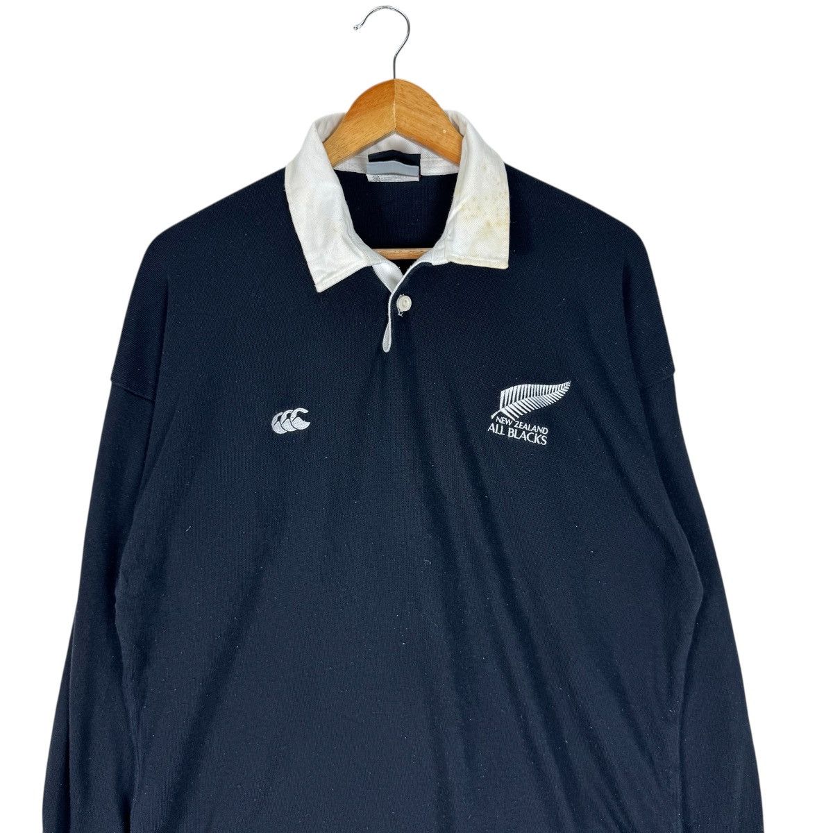 Canterbury of New Zealand ☀️CANTERBURY NEW ZEALAND ALL BLACKS RUGBY JERSEY Size US L / EU 52-54 / 3 - 2 Thumbnail