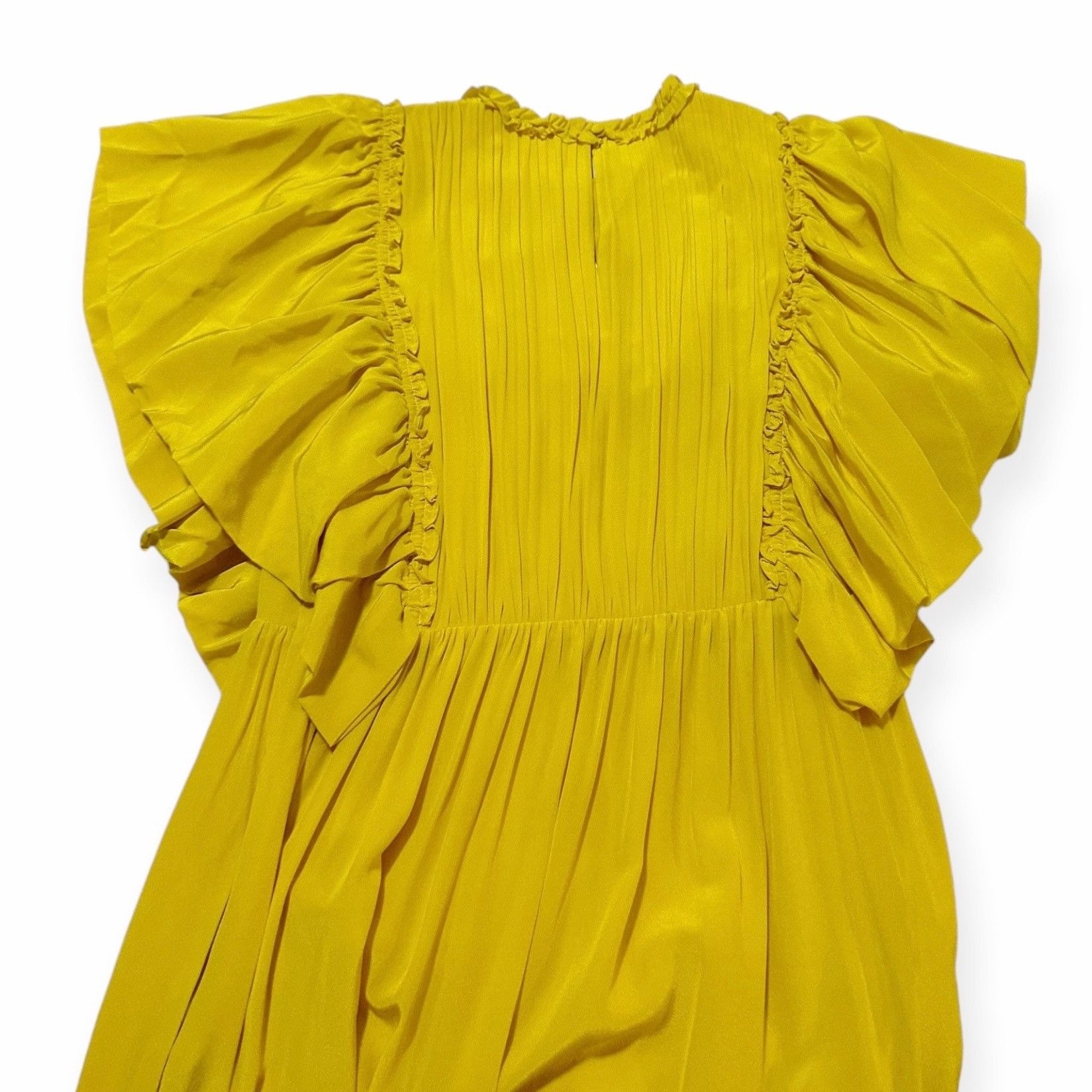 Ulla Johnson Ulla Johnson Ilaria Silk Midi Dress in Sunsprite , Size 2, N Size XS / US 0-2 / IT 36-38 - 10 Thumbnail