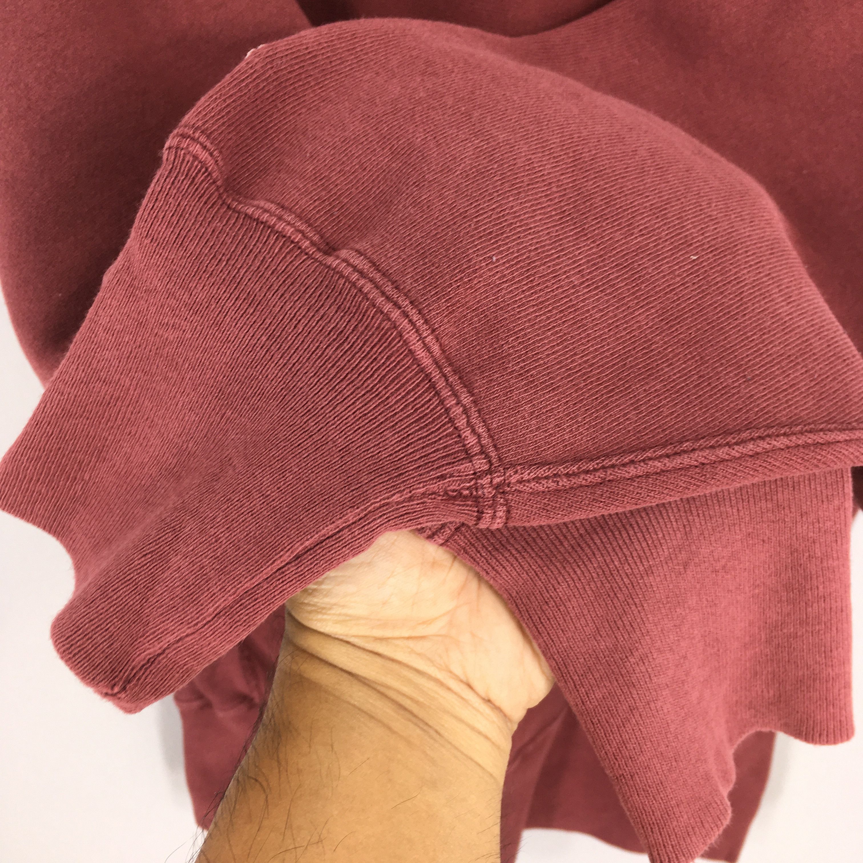 Champion × Vintage Vintage 1980s Champion Reverse Weave Red Sweatshirt Medium Size US M / EU 48-50 / 2 - 5 Thumbnail