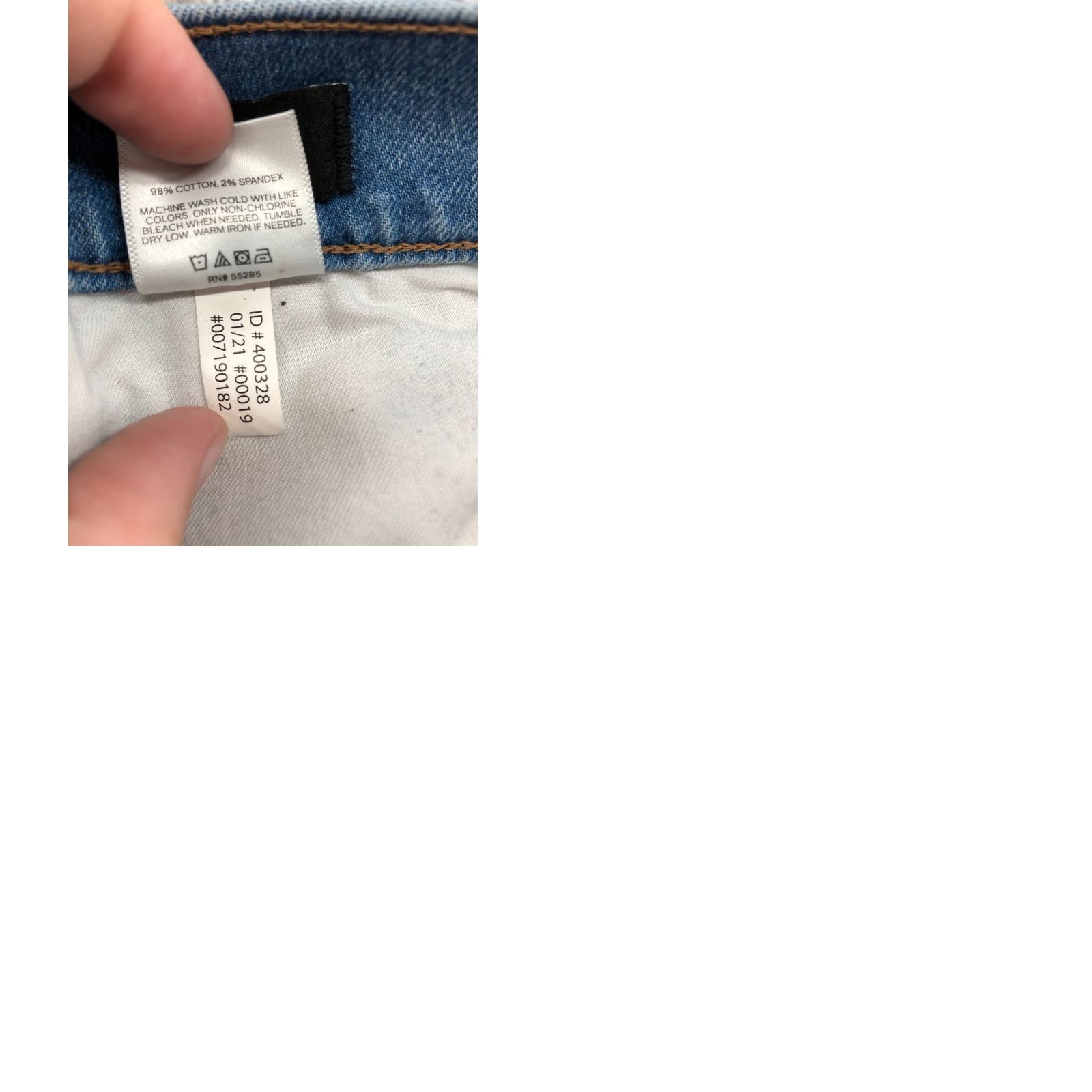 Express Express Mom Jeans Womens Size 4 High Rise Dark Wash Blue Denim Size 27" / US 4 / IT 40 - 9 Thumbnail