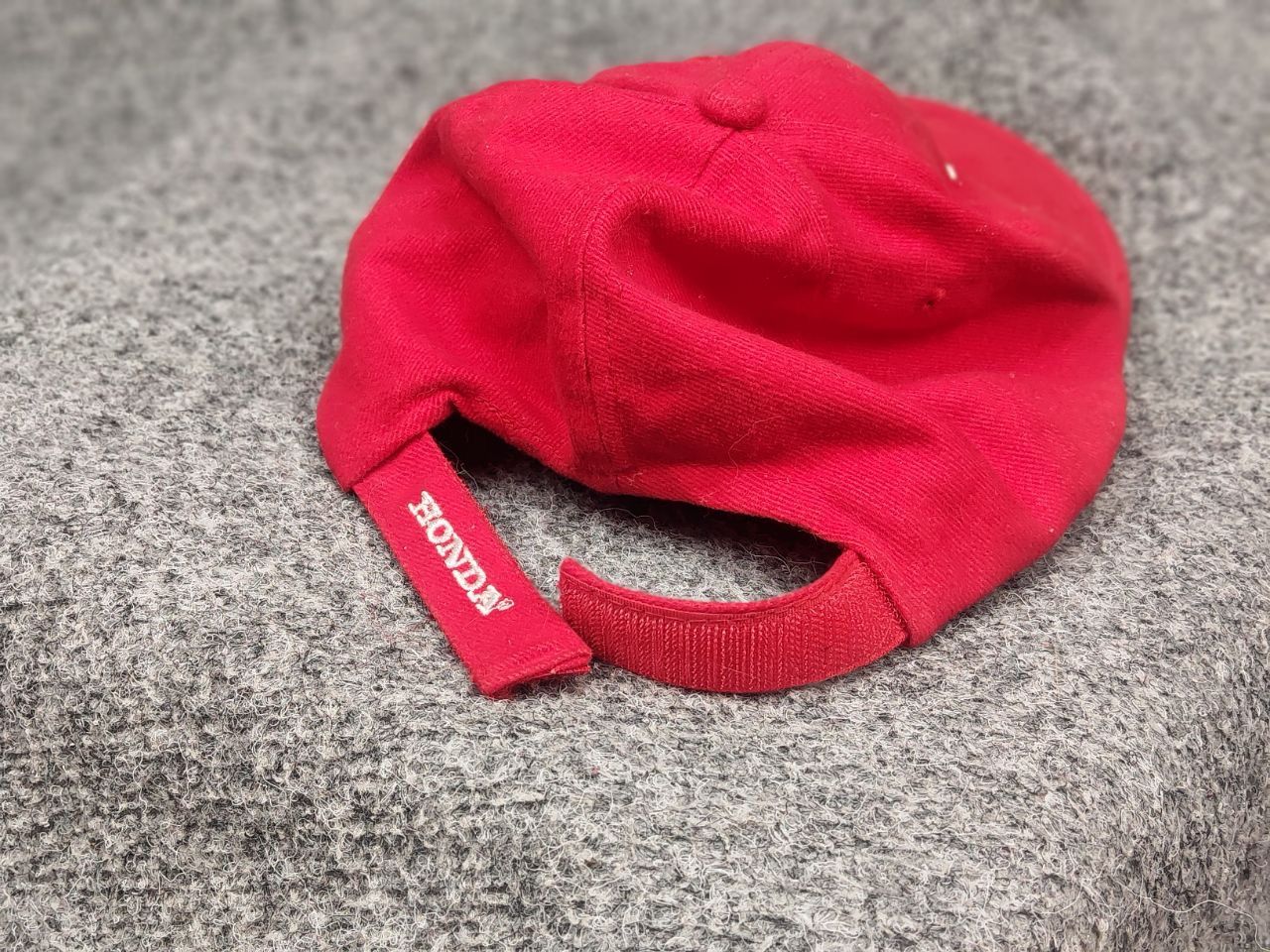 Honda Honda Team Racing Vintage 90's Red Logo One Size Cap Hat Size ONE SIZE - 10 Thumbnail