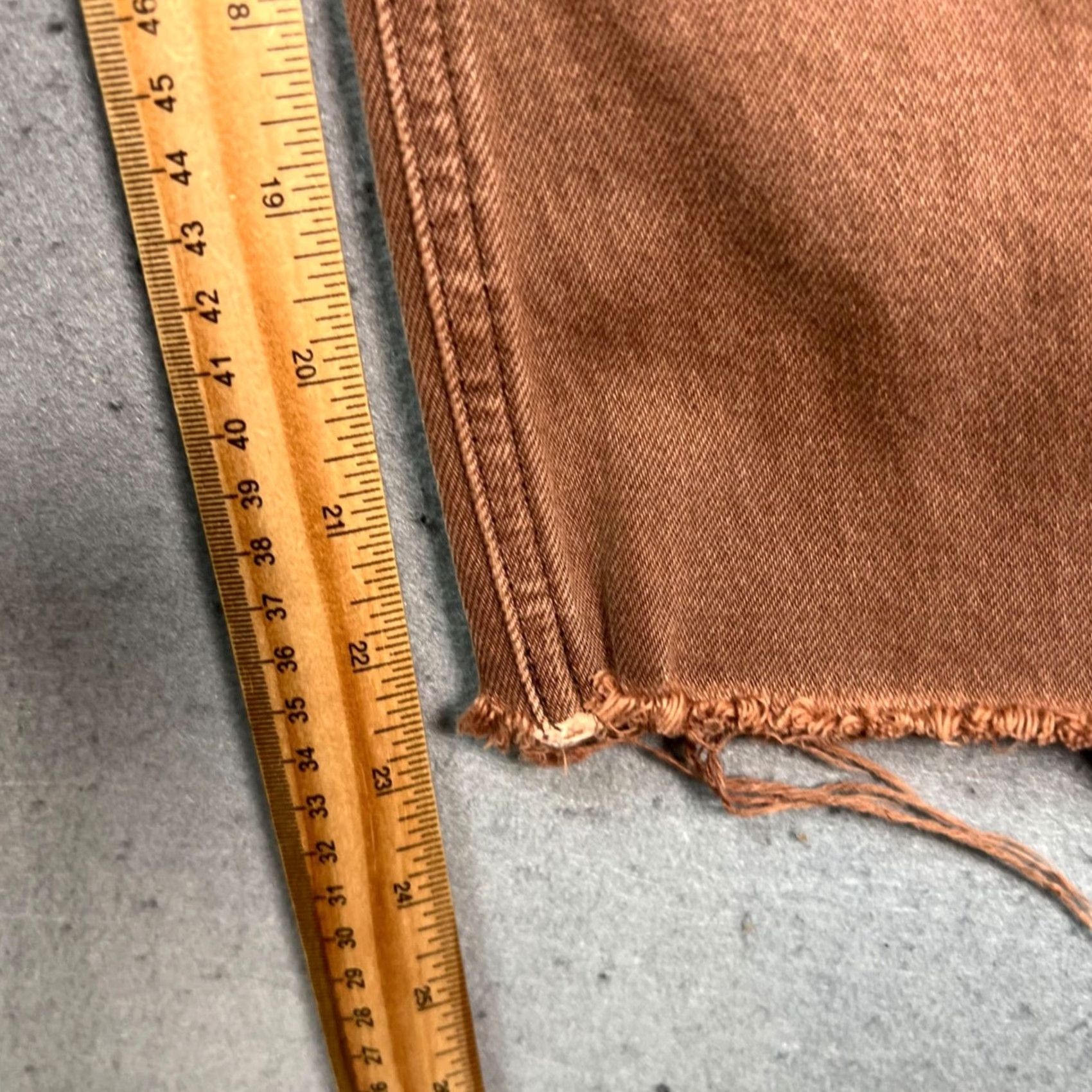 Gap Gap Jeans 28 / 6s High Rise Straight 5-Pocket Denim Brown 90s Vintage 1969 Womens Pants Size 28" / US 6 / IT 42 - 7 Thumbnail