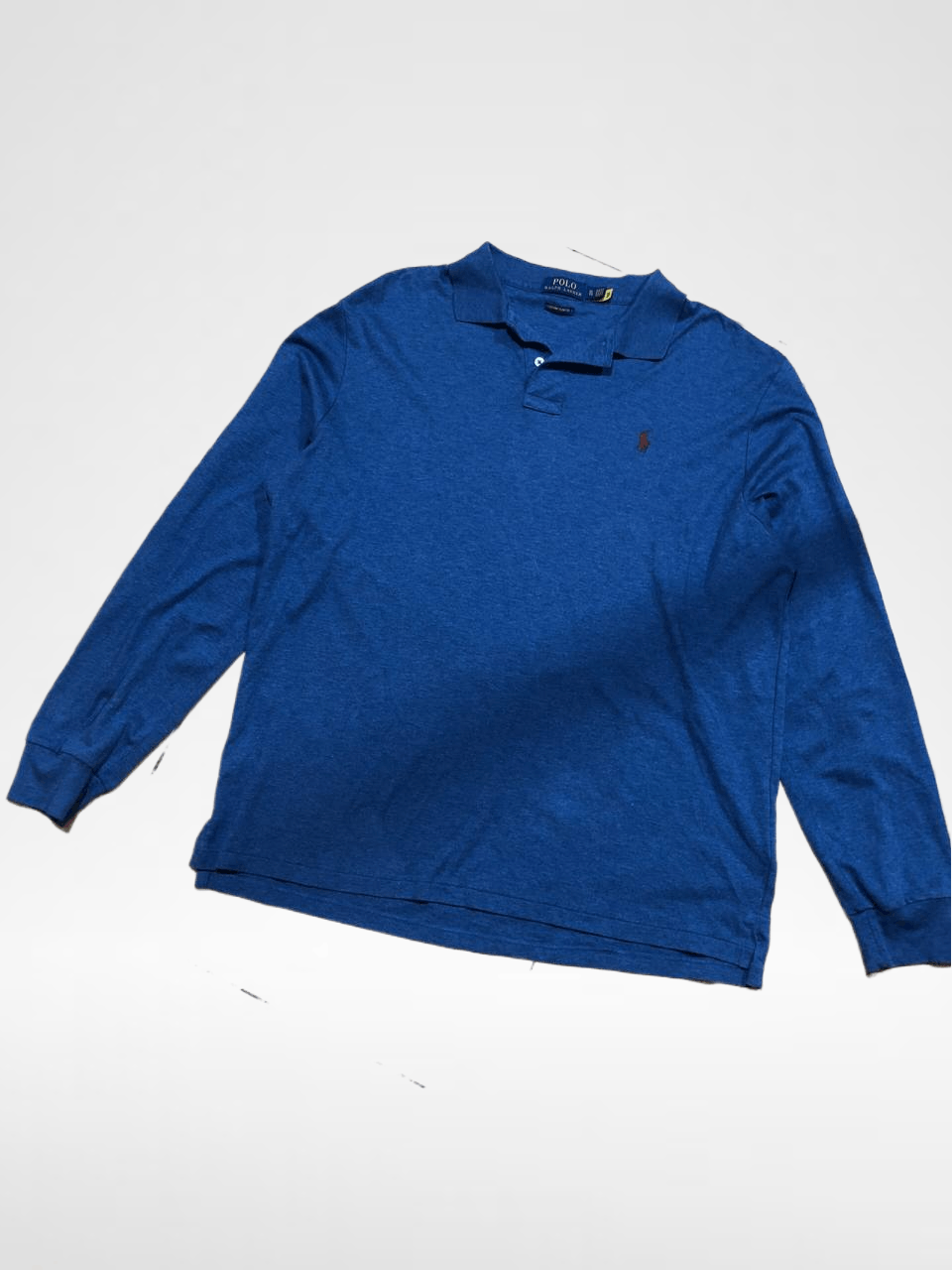 Polo Ralph Lauren Long Sleeve Custom Slim Fit Logo Polo Ralph Lauren Size US XL / EU 56 / 4 - 1 Thumbnail