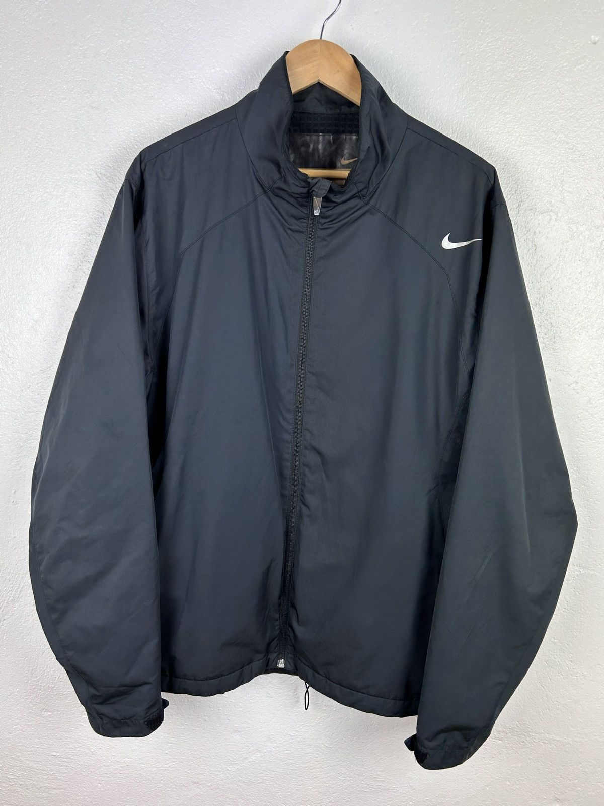 Nike 00s Vintage Nike Tech Nylon Fleece Outdoor Windbreaker Size US XL / EU 56 / 4 - 1 Thumbnail