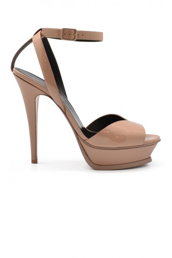 Saint Laurent Paris Tribute Lips sandals Size US 11 / IT 41 - 1 Thumbnail