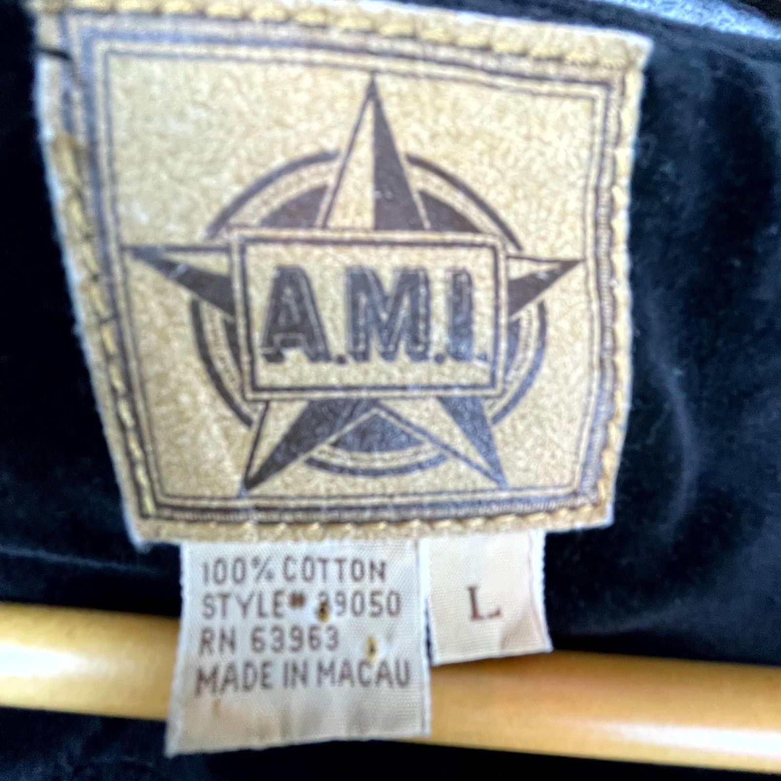 AMI A.M.I. Velvet Dress Large Black Y2K 90s Grunge Dark Academia Size L / US 10 / IT 46 - 5 Thumbnail