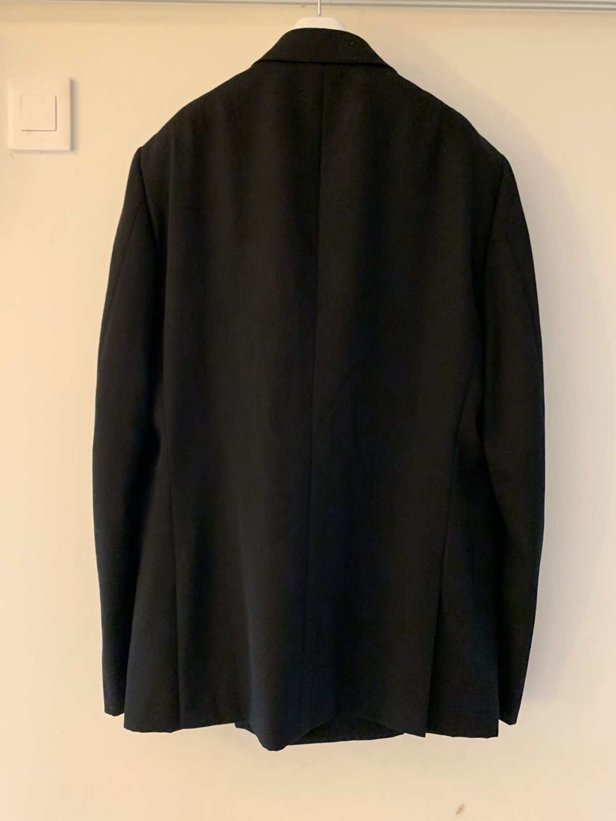 Comme des Garcons Homme Plus Double breasted black jacket size M Size 38L - 2 Thumbnail