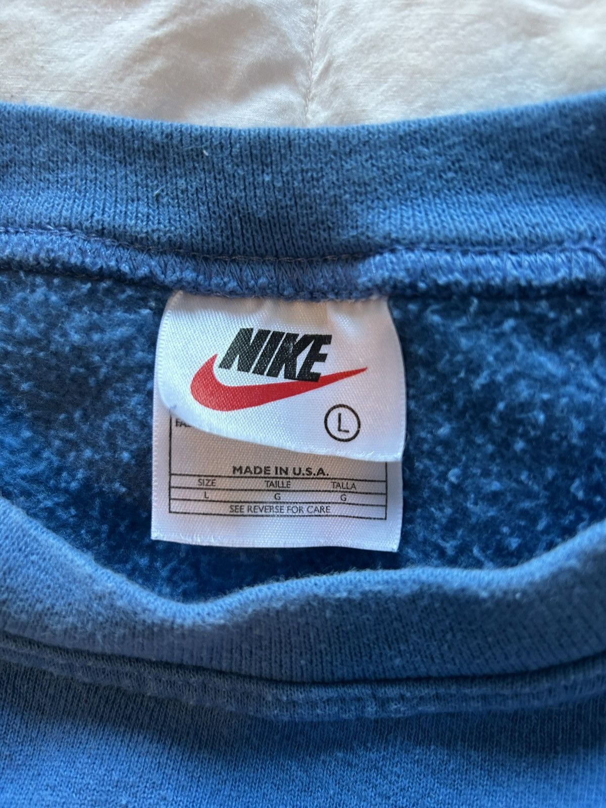 Nike Vintage 90’s Nike Sweatshirt Size US L / EU 52-54 / 3 - 3 Thumbnail