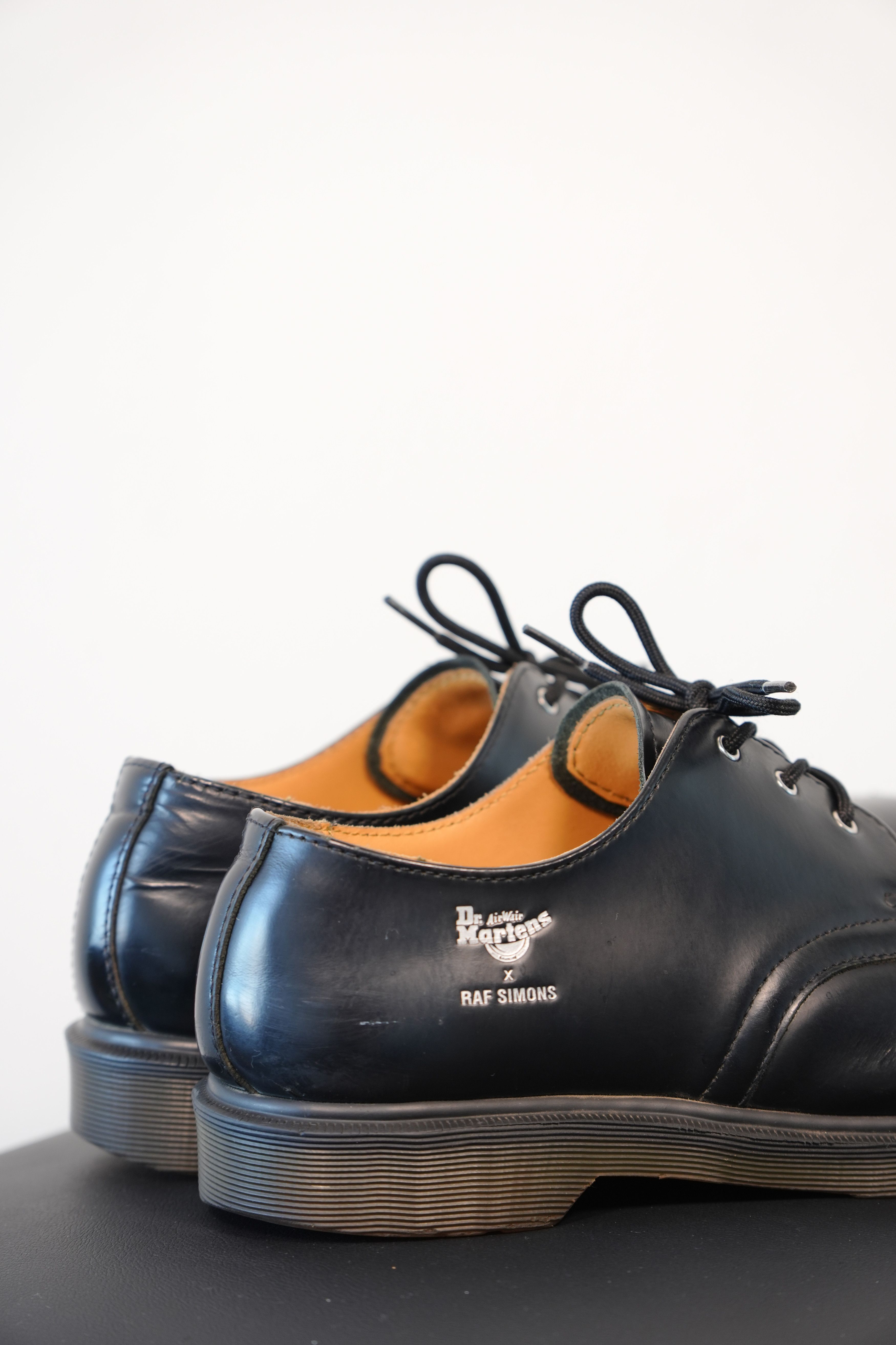 Dr. Martens × Raf Simons STEAL! Raf Simons X Dr. Martens steel toe leather shoe Size US 10 / EU 43 - 3 Thumbnail