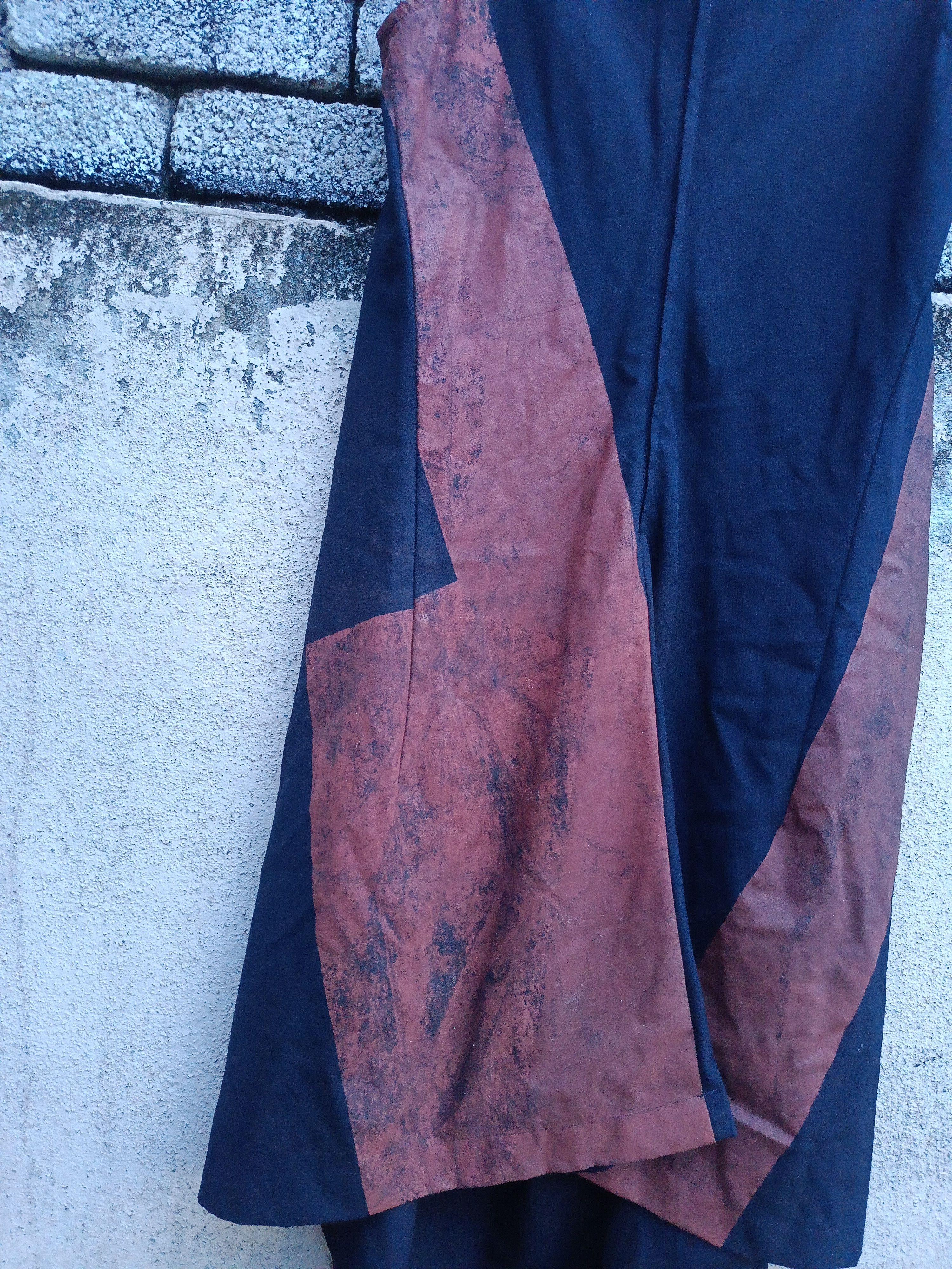 Comme des Garcons AW96 COMME des GARÇONS SLEEVELESS SWITCH DRESS NAVY/BROWN Size M / US 6-8 / IT 42-44 - 9 Thumbnail