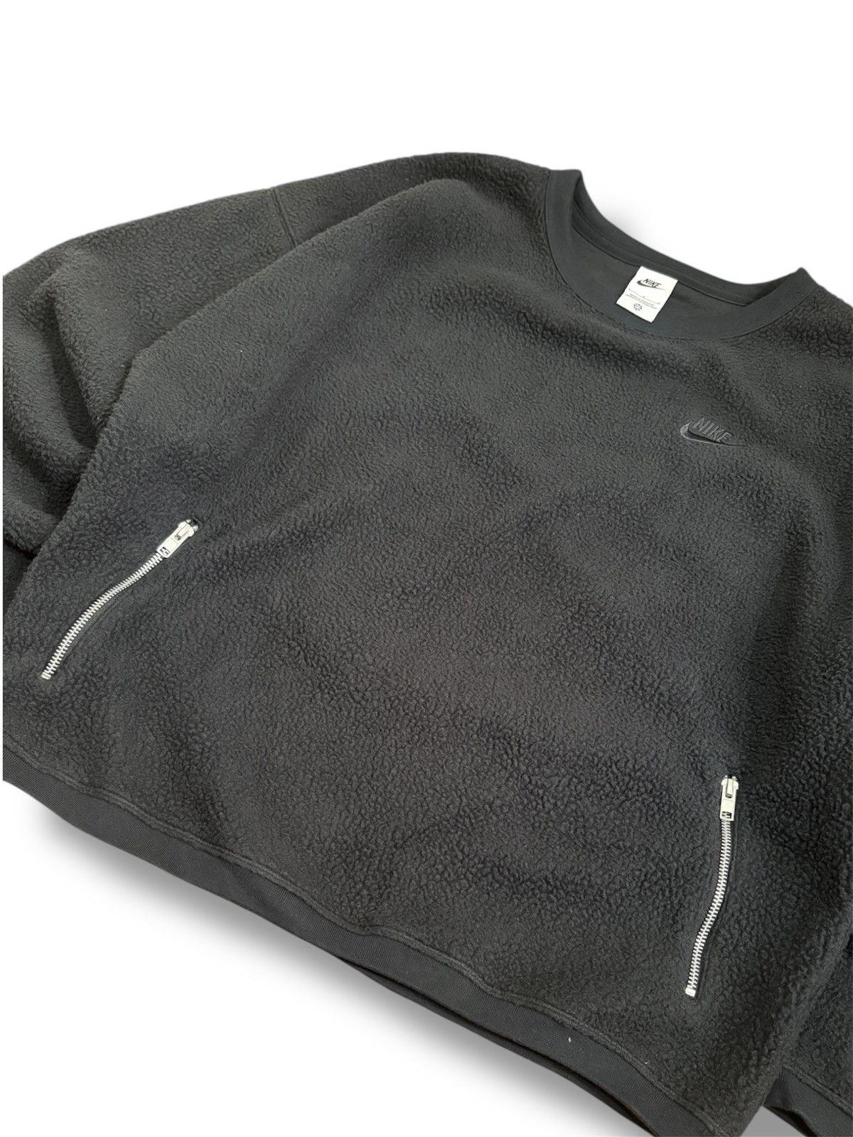 Nike Nike Club Winter Fleece Sherpa Men's Crew Neck Sweater Size US L / EU 52-54 / 3 - 4 Thumbnail