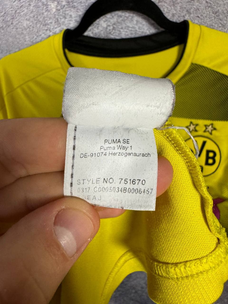 Puma × Vintage Vintage Borussia Dortmund 2017/18 Puma Soccer Jersey Size US M / EU 48-50 / 2 - 16 Thumbnail