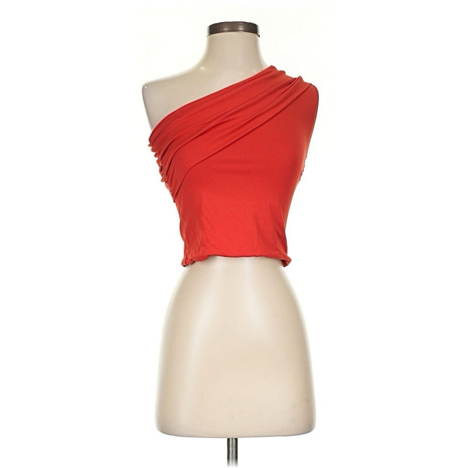 Other Meshki Red One Shoulder Draped Top M Size M / US 6-8 / IT 42-44 - 2 Thumbnail