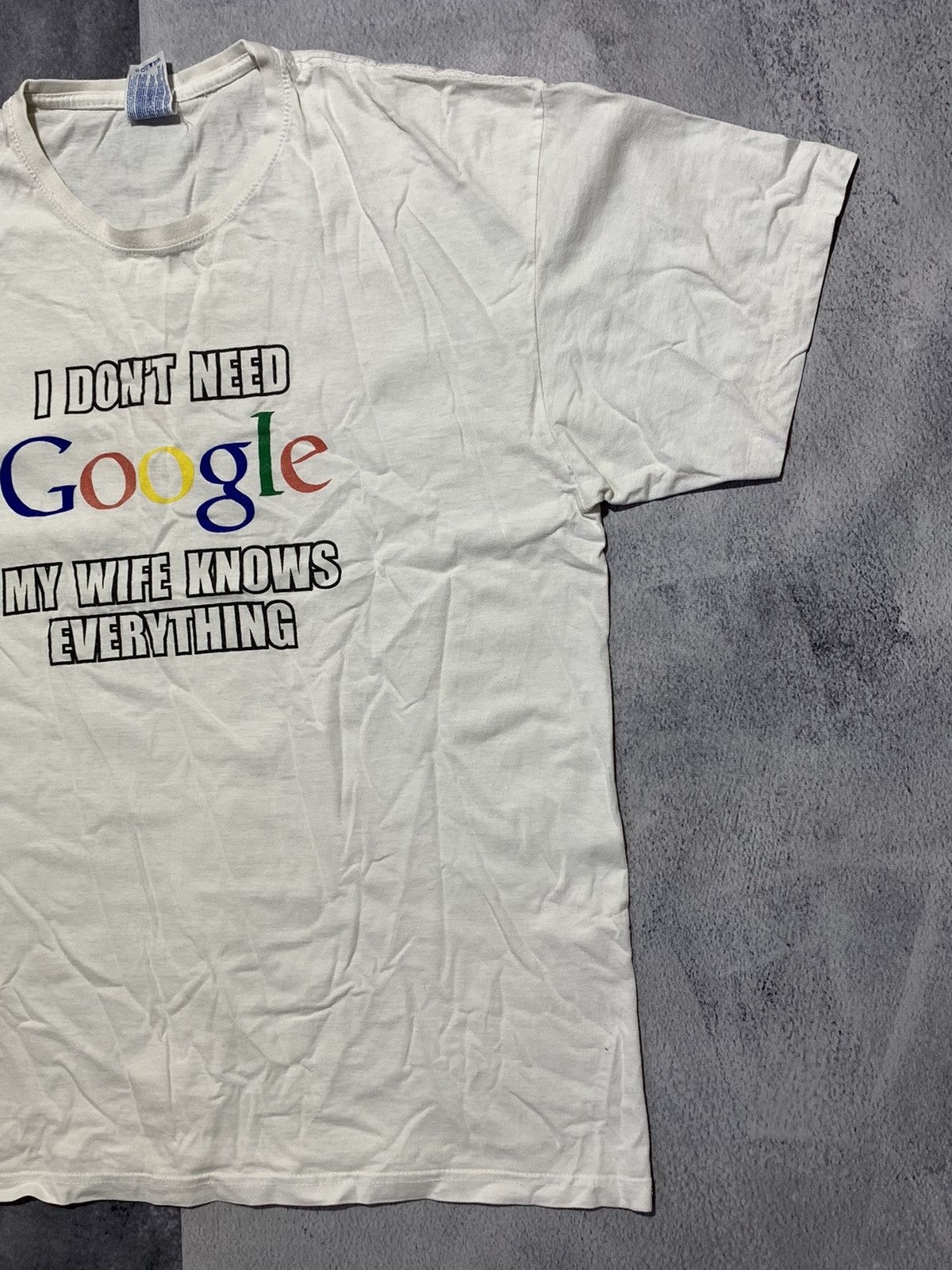 Band Tees × Vintage Vintage Y2K I don’t need Google band tee Big Logo size XL Size US XL / EU 56 / 4 - 3 Thumbnail
