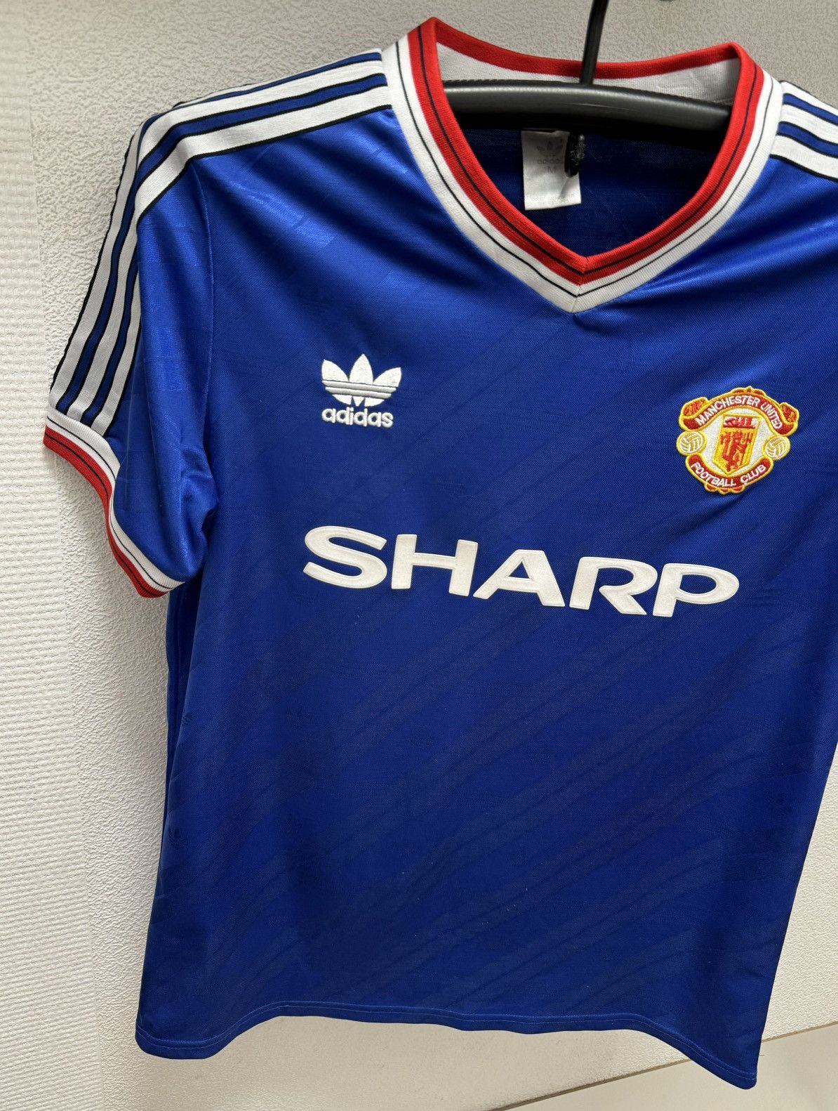 Vintage Manchester united Sharp vintage soccer jersey M sz Size US M / EU 48-50 / 2 - 2 Thumbnail