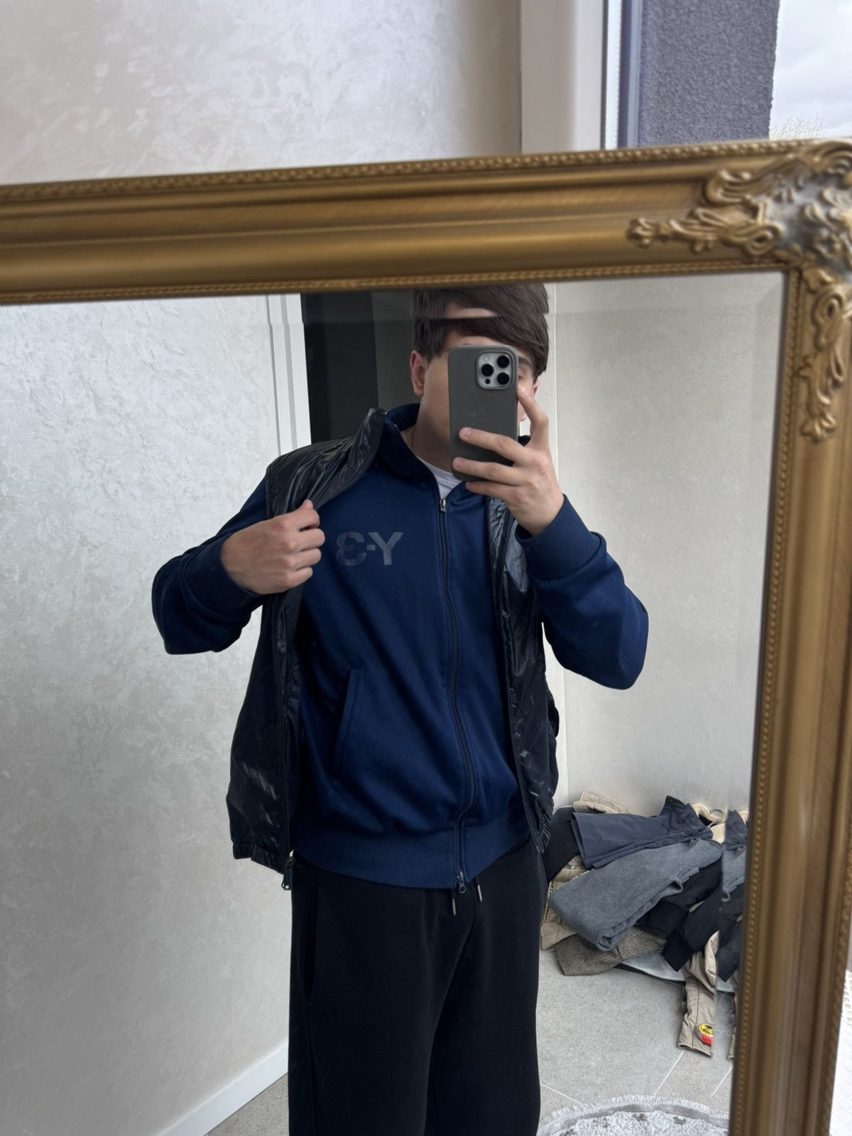 Y-3 Y-3 Yohji Yamamoto Track Top Modulare 2-in-1 Gilet integrato Size US L / EU 52-54 / 3 - 2 Thumbnail