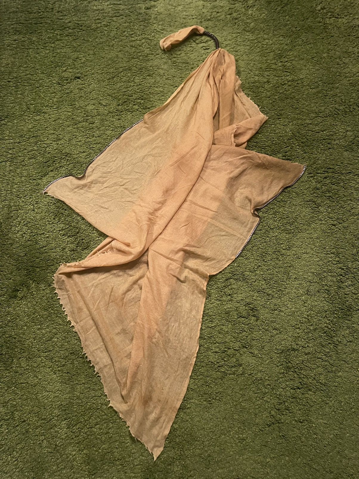 Designer × Hollywood Trading Company HTC Hollywood Trading Company avant garde wool scarf Size ONE SIZE - 3 Thumbnail