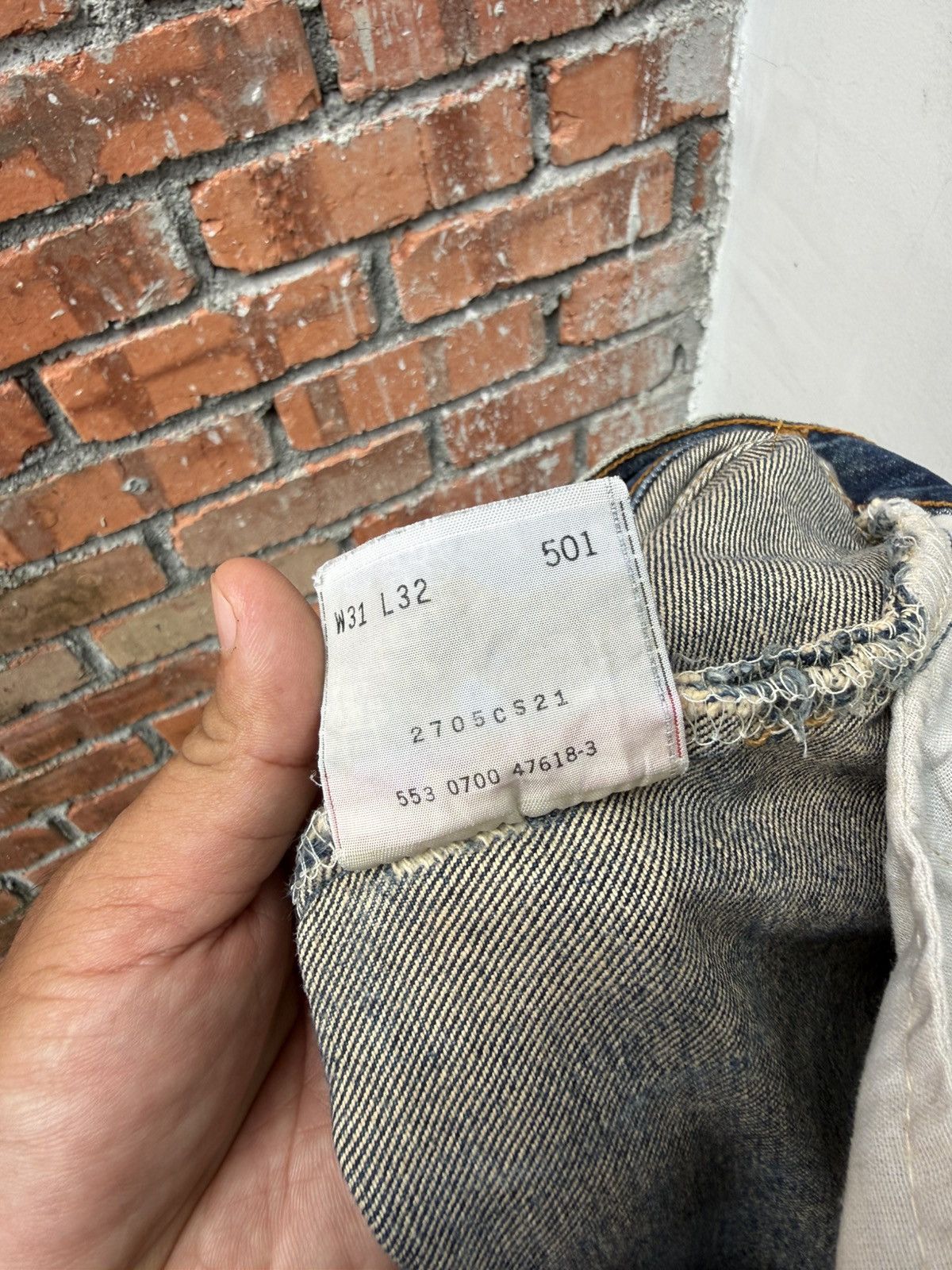 Levi's Vintage Clothing W30x30.5 vintage levi’s 501 made in USA Size US 30 / EU 46 - 7 Thumbnail
