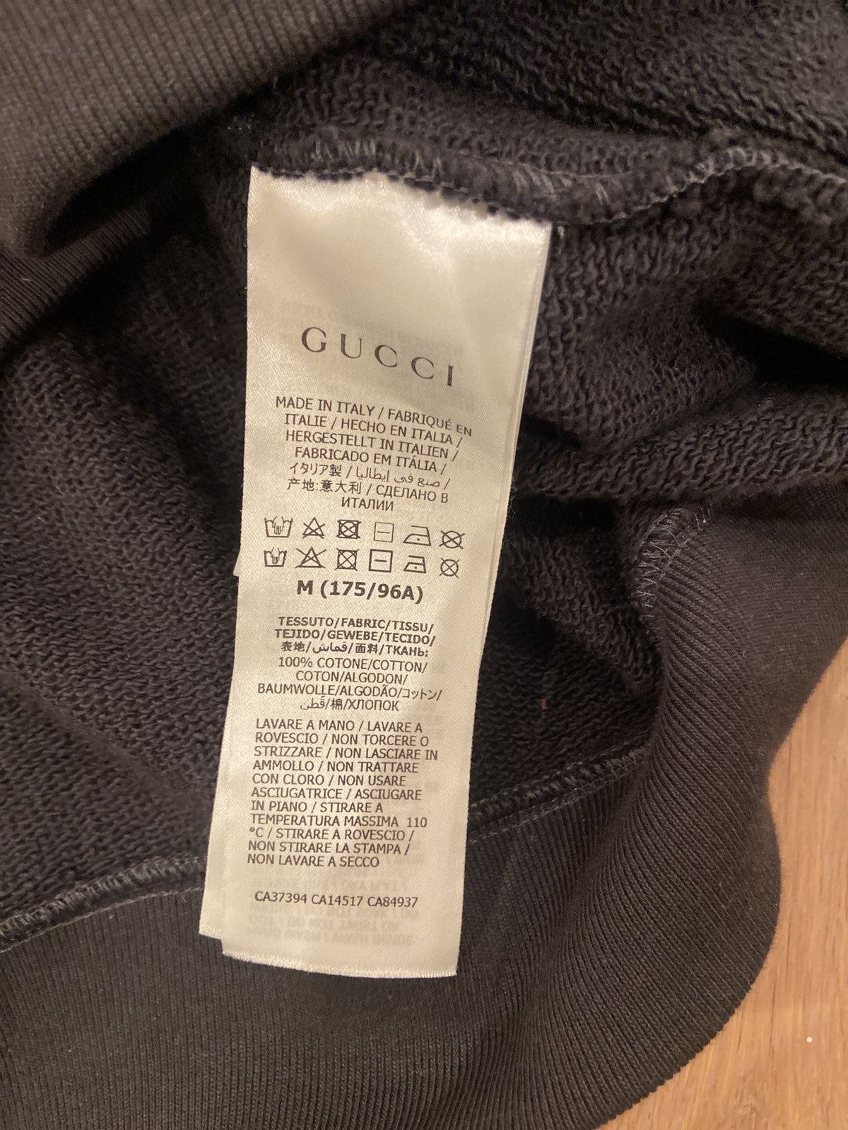 Gucci NEW Gucci Hawaii Hoodie Black Size US L / EU 52-54 / 3 - 6 Thumbnail