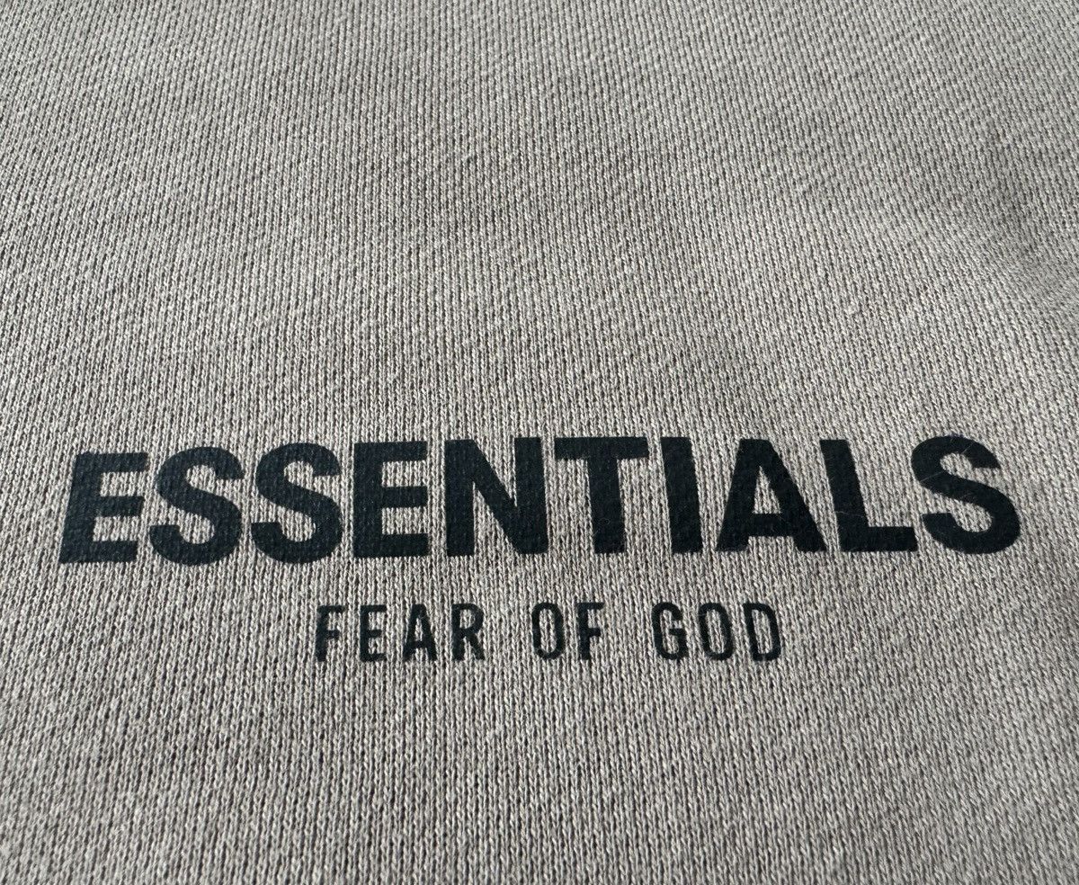 Essentials × FOG × Fear of God XL 3M Pull-Over Mockneck String Sweatshirt Wood Cement Gray Size US XL / EU 56 / 4 - 8 Thumbnail