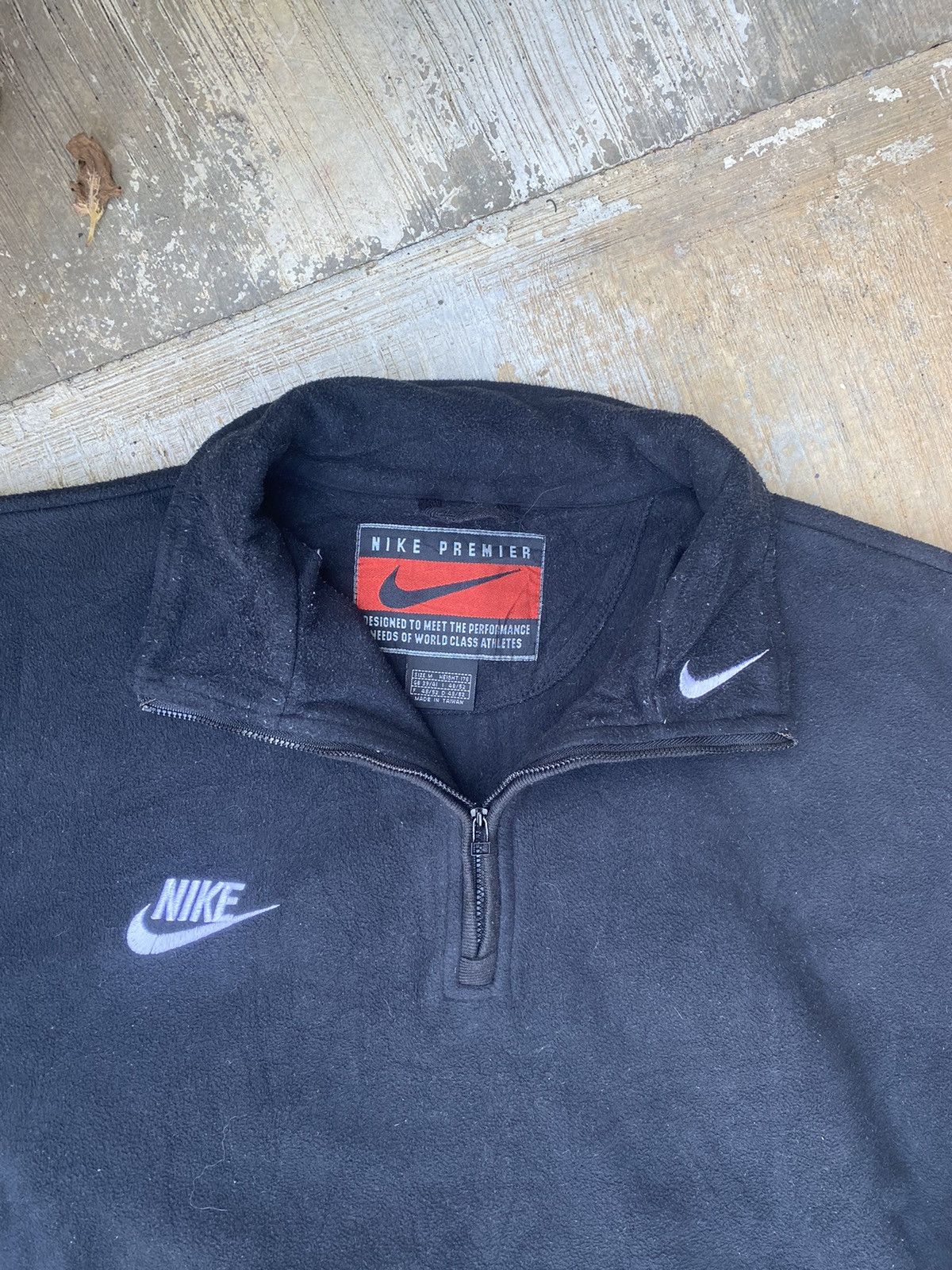 Nike Nike Premier Big Swoosh Woven Pullover Fleece Size US M / EU 48-50 / 2 - 3 Thumbnail
