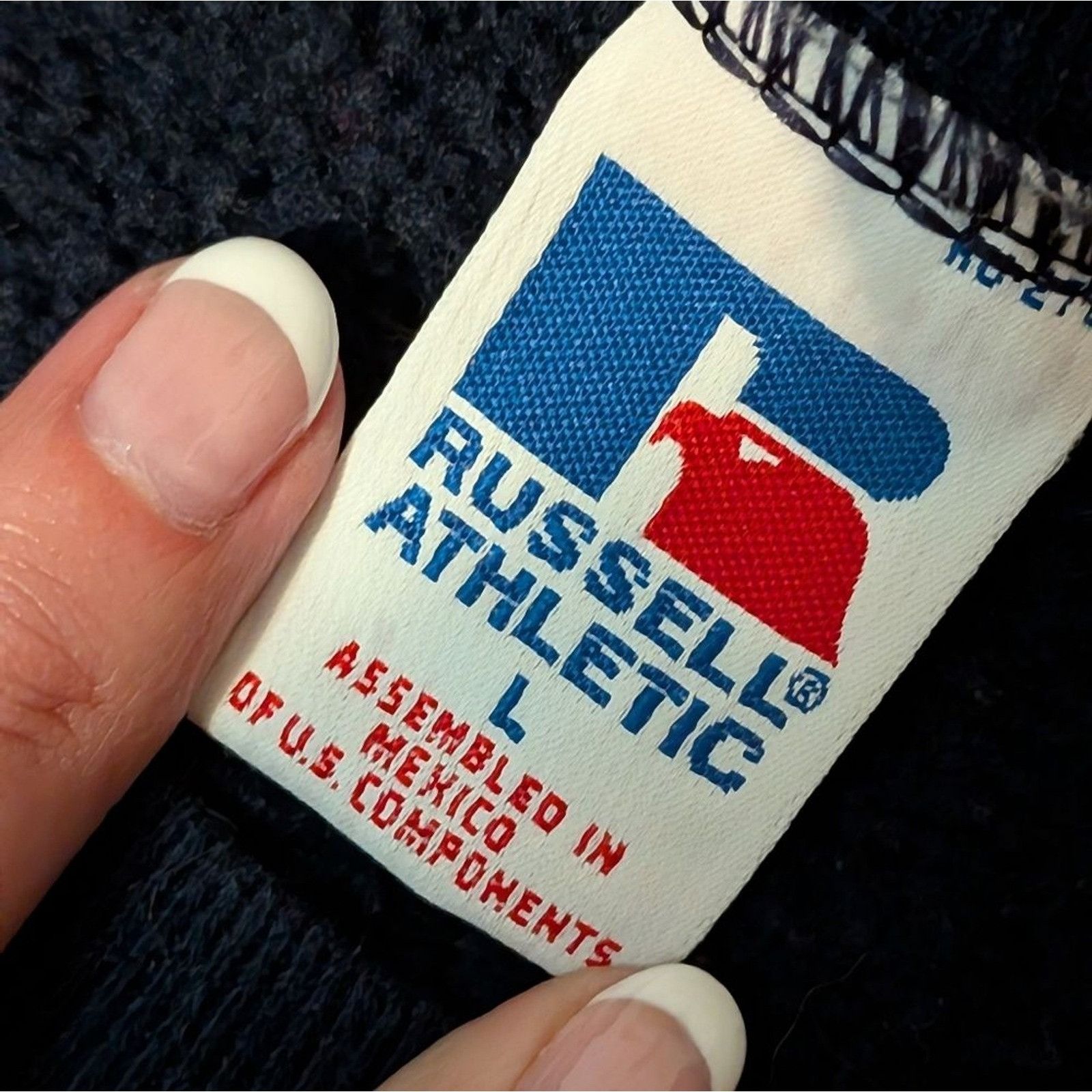 Russell Athletic Vintage 90s UCLA Sweatshirt L Russell Athletic Gold Blue Cre Size US L / EU 52-54 / 3 - 3 Thumbnail