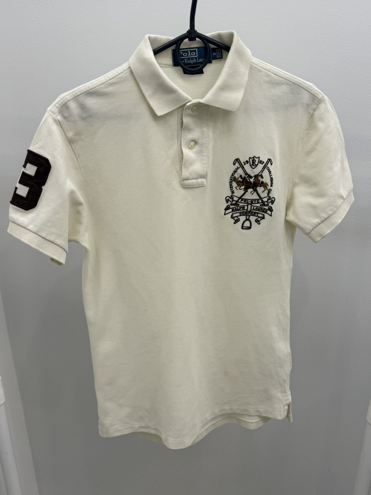 Vintage Polo Ralph Lauren Rugby Big Logo 3 Polo Shirt
