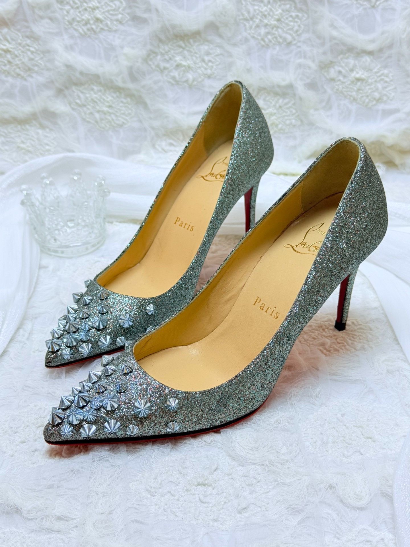 Christian Louboutin Christian Louboutin Multi Lowtop Sneakers us_7-5 Women Size US 7.5 / IT 37.5 - 1 Thumbnail