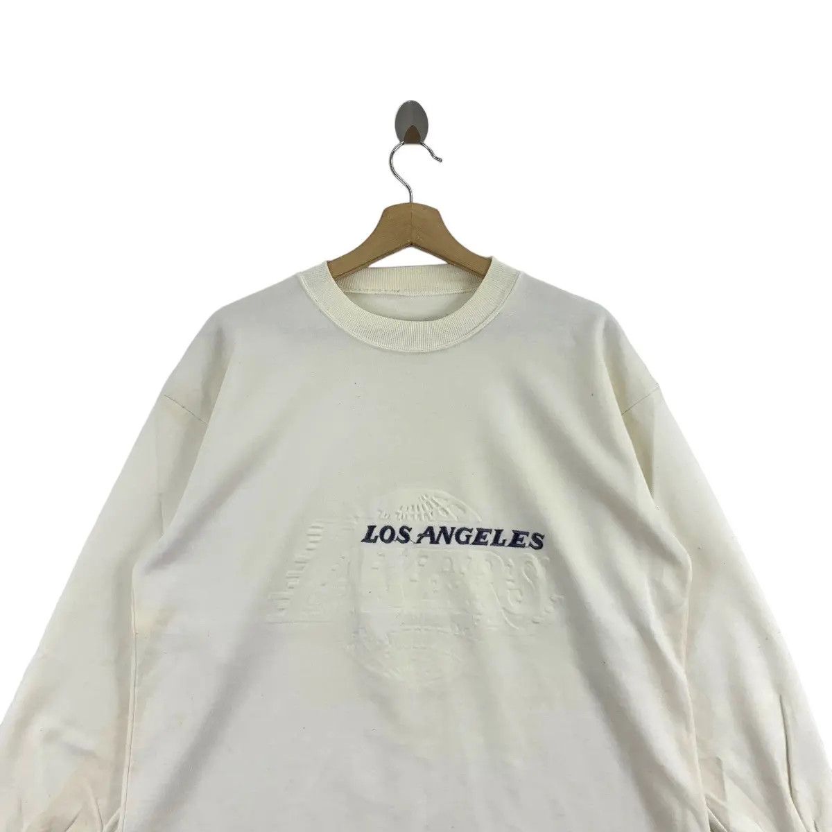 NBA Vintage LOS ANGELES LA LAKERS Basketball NBA Sweatshirt Size XL / US 12-14 / IT 48-50 - 4 Thumbnail