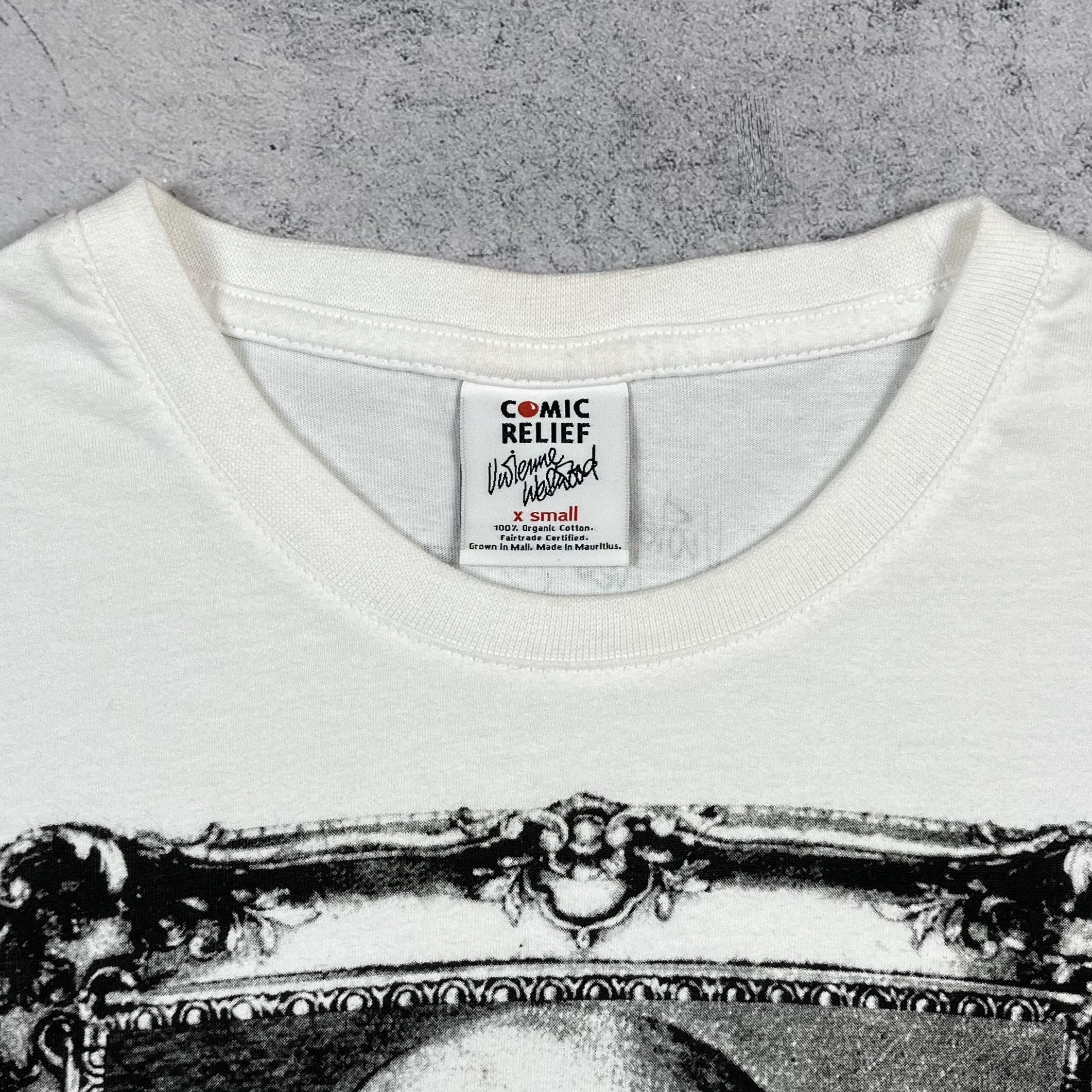Vivienne Westwood Vivienne Westwood X Comic Relief Art Big Logo T Shirt Size US XS / EU 42 / 0 - 8 Thumbnail
