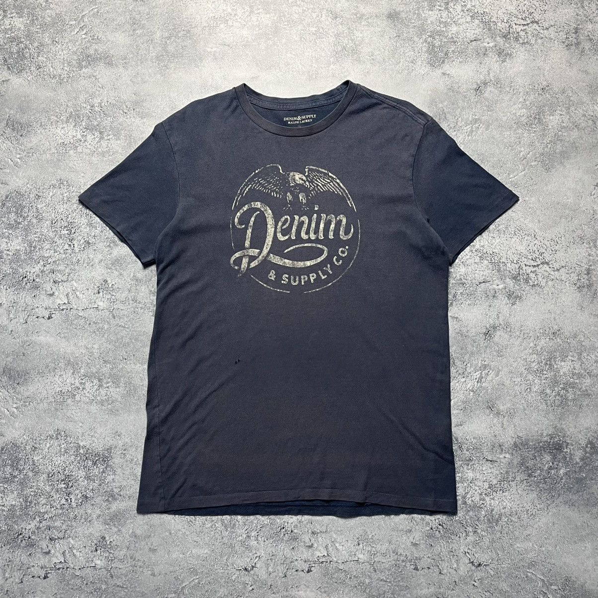 Denim & Supply Ralph Lauren Vintage Denim & Supply Ralph Lauren Big Central Logo Tee Size US S / EU 44-46 / 1 - 1 Thumbnail