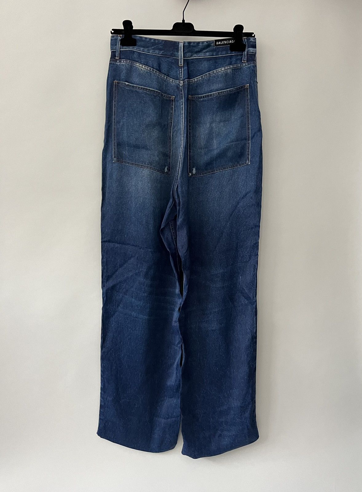 Balenciaga Balenciaga Baggy Trompe L'oeil Jeans Size US 32 / EU 48 - 5 Thumbnail