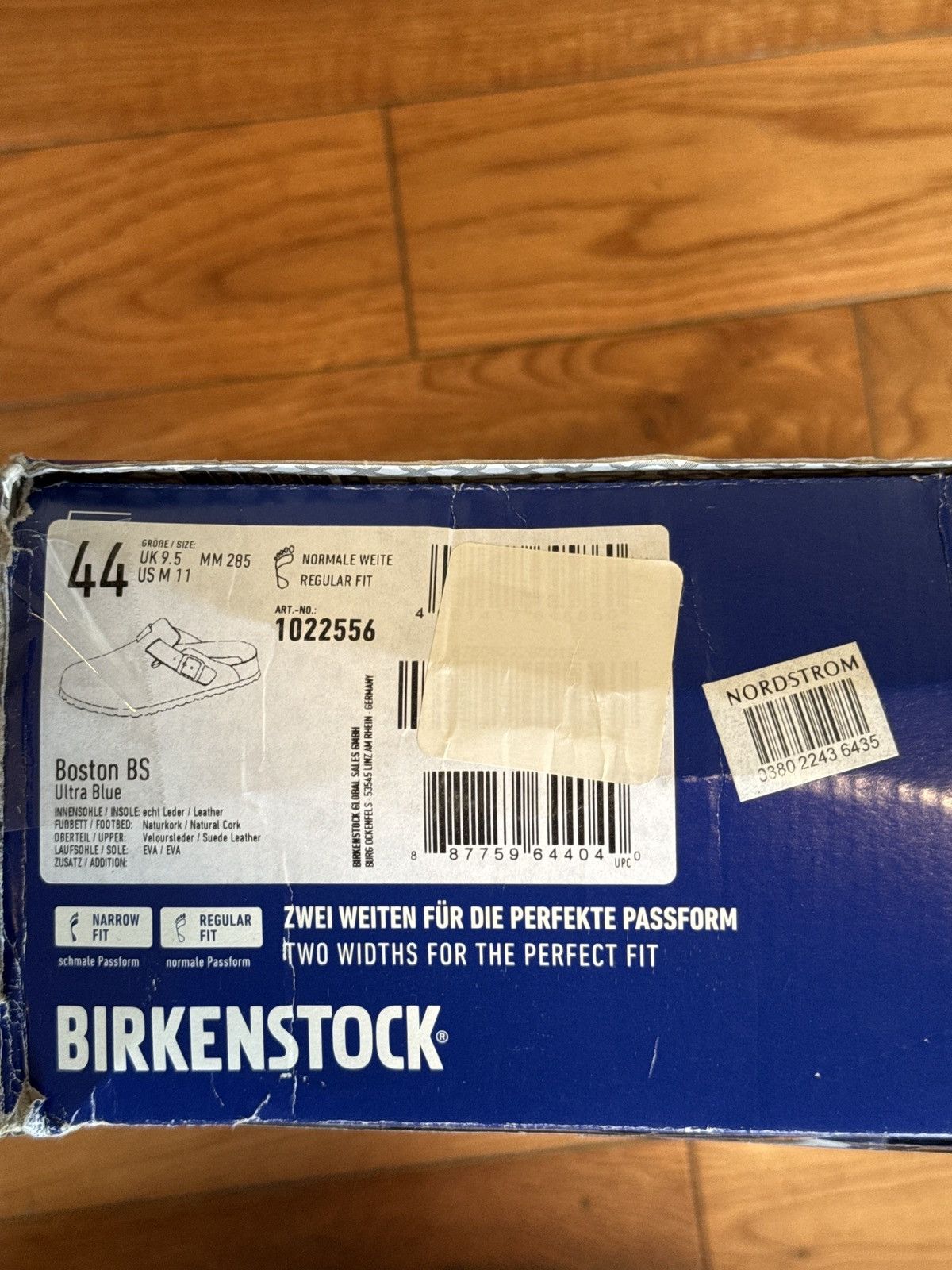 Birkenstock Boston / Ultra Blue / Nordstrom Exclusive / Size 44 Size US 11 / EU 44 - 13 Thumbnail